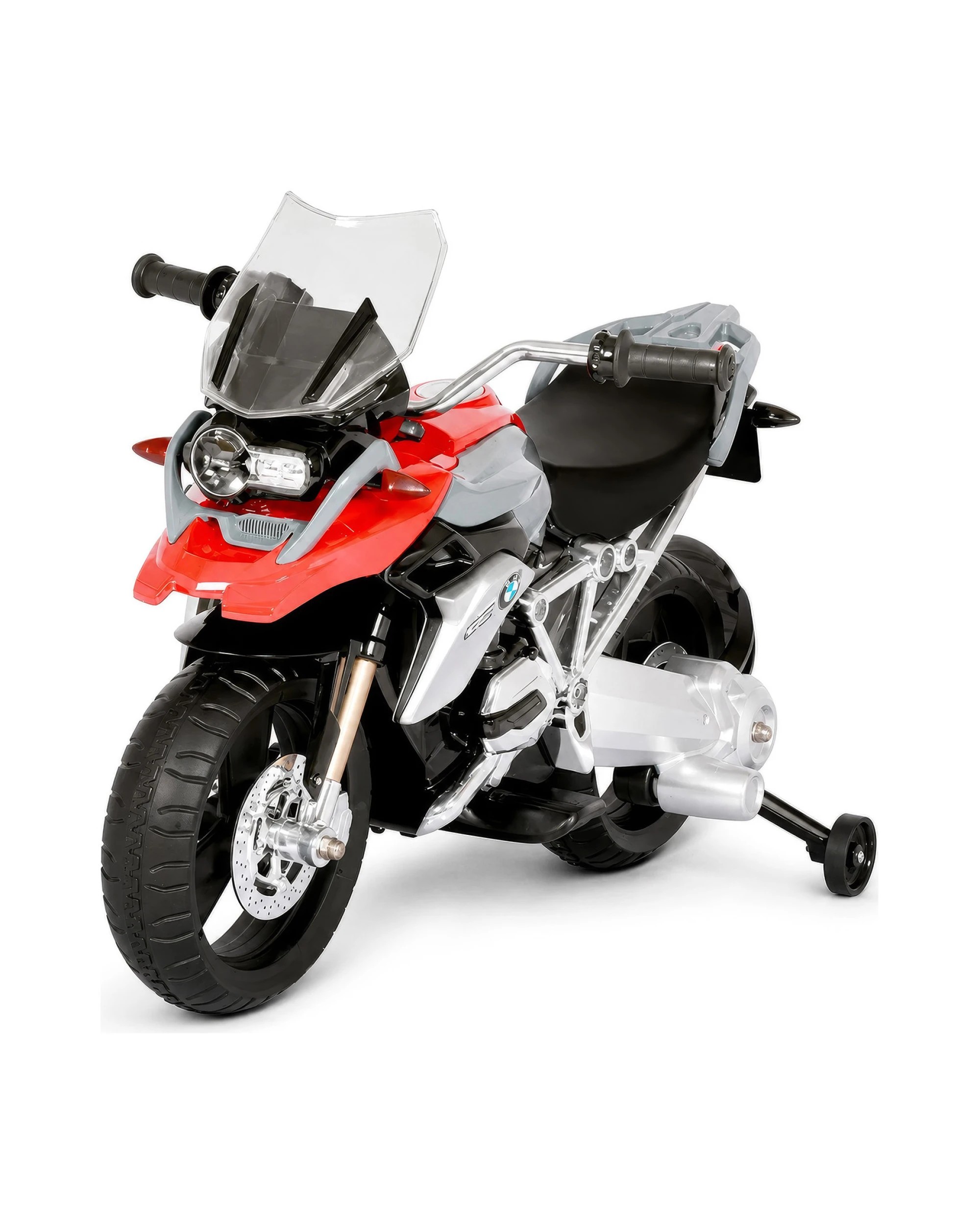 2 BMW R1200 GS 6V Electric Ride-On Motorcycle for Kids - Red, 2 of 6