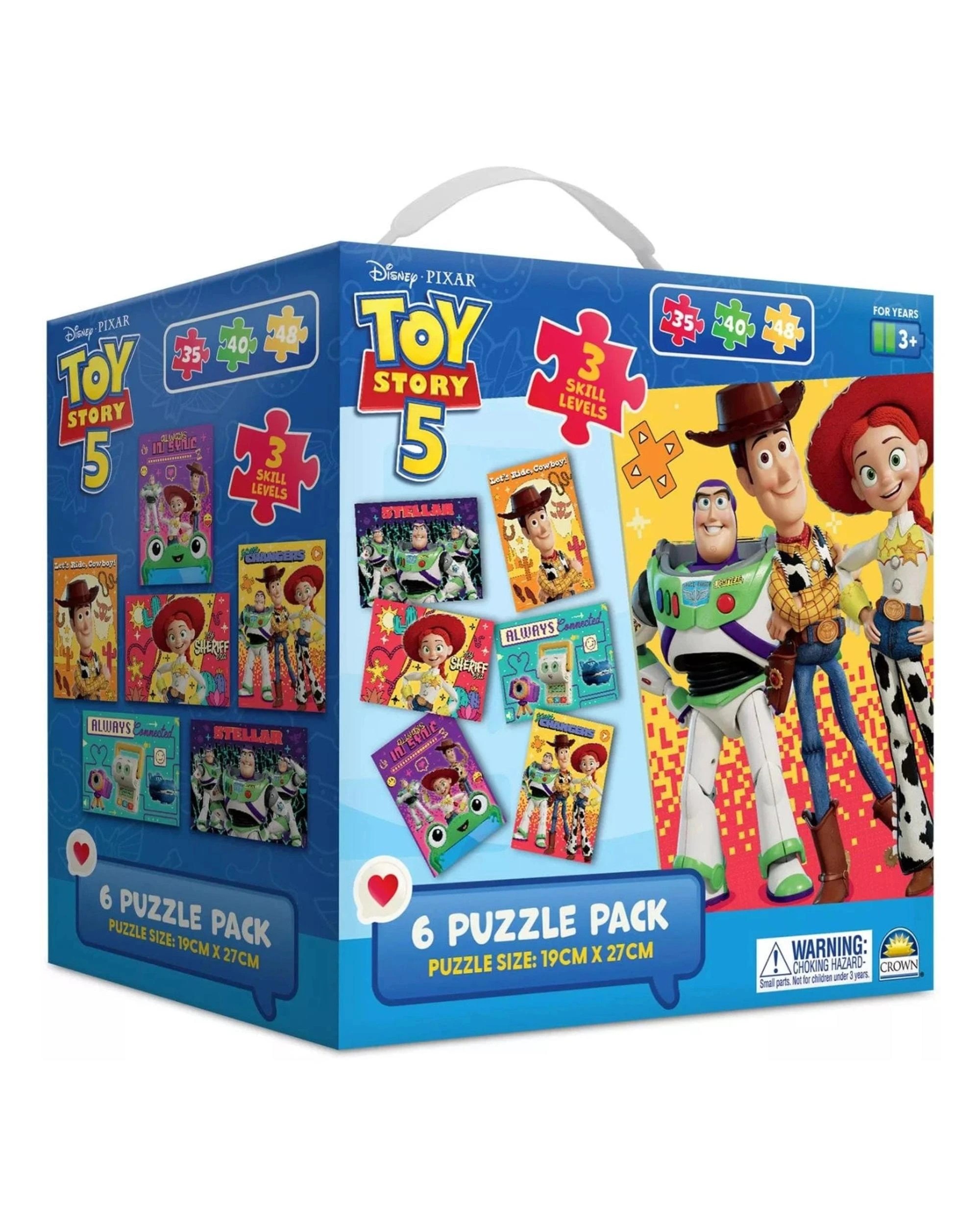 1 Crown Disney Pixar Toy Story 5 6 Puzzle Pack, 1 of 1