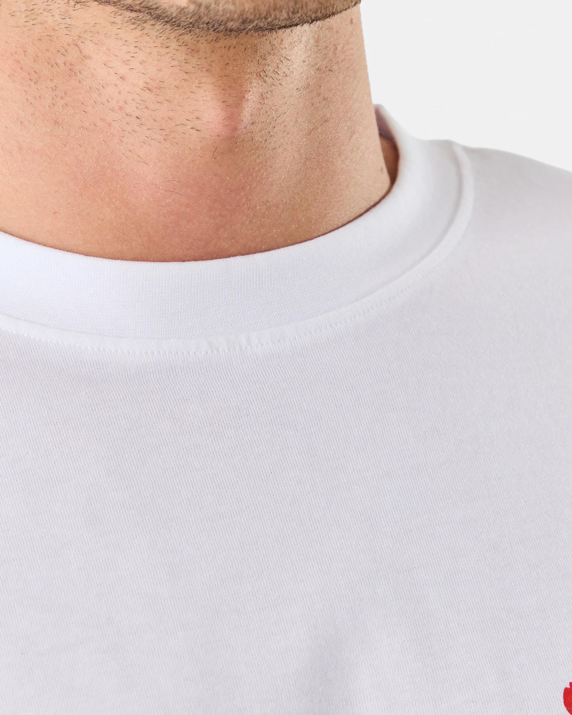 8 Oversized Print T-shirt Wht Sushi, 8 of 9