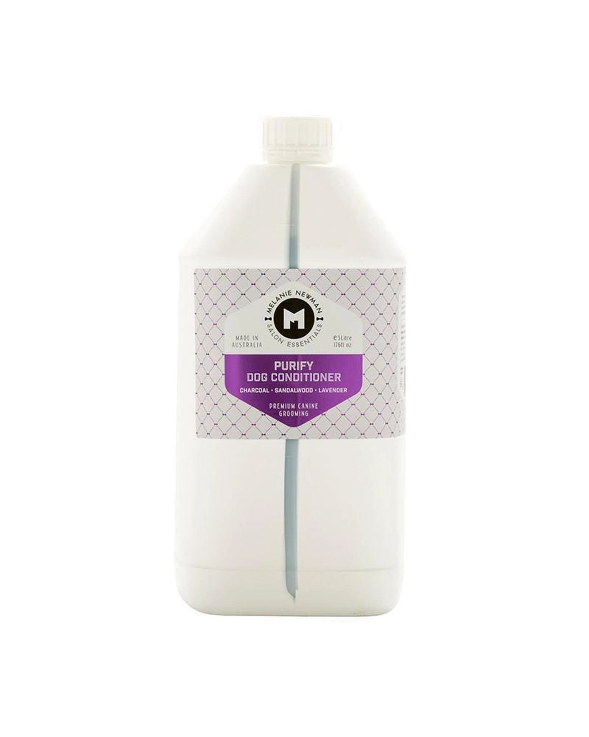 1 Melanie Newman Purify Dog Conditioner Charcoal Sandalwood & Lavender 5L, 1 of 1