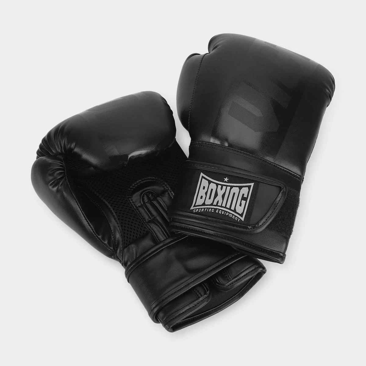 1 Contender Boxing Gloves - Small, Black, 1 of 8