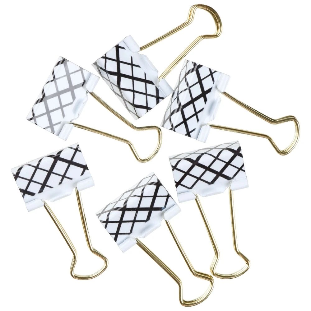 7 Otto Pin & Clip Set Black/Gold 117 Pack, 7 of 7