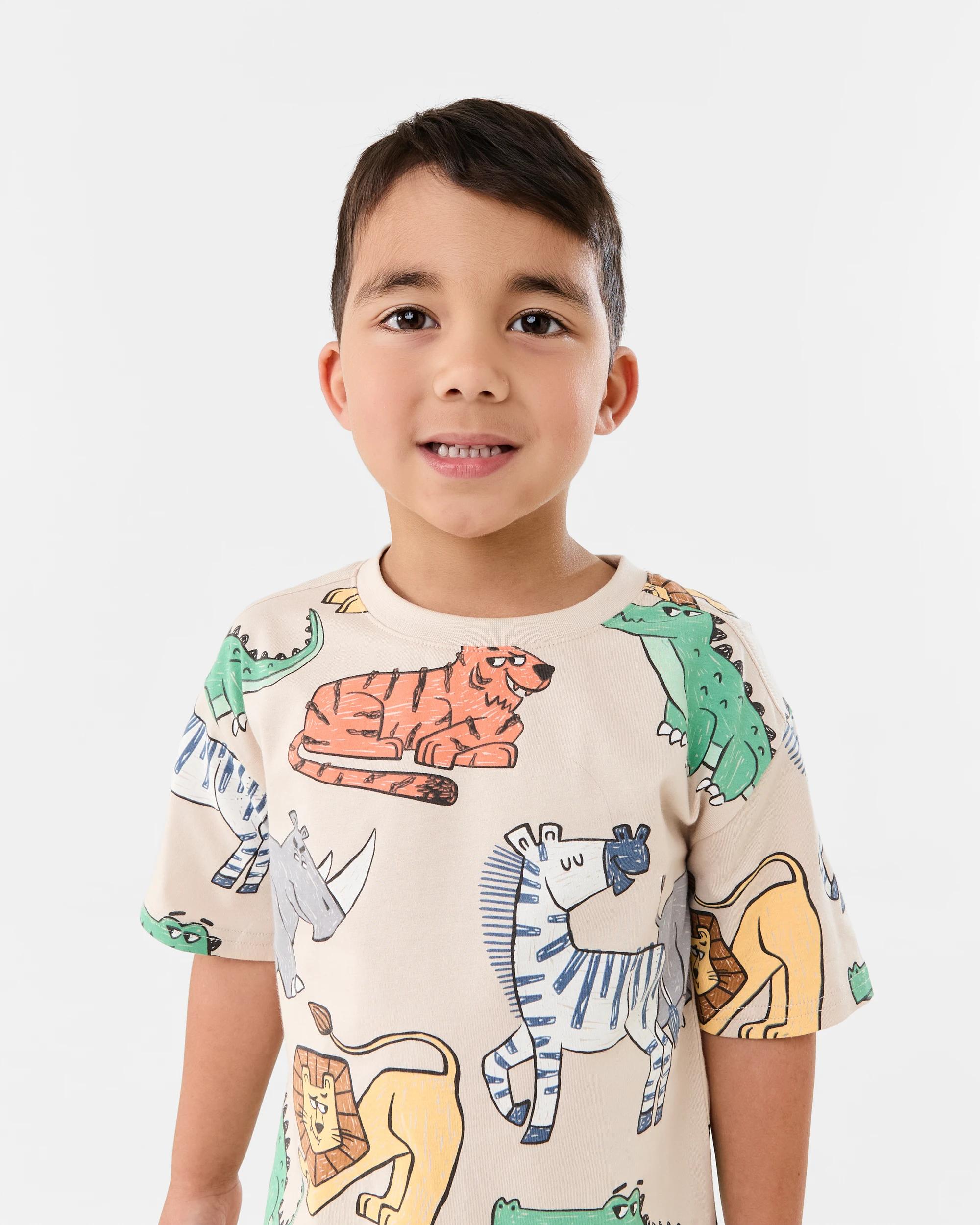 3 All Over Print T-shirt Bge Animal, 3 of 7