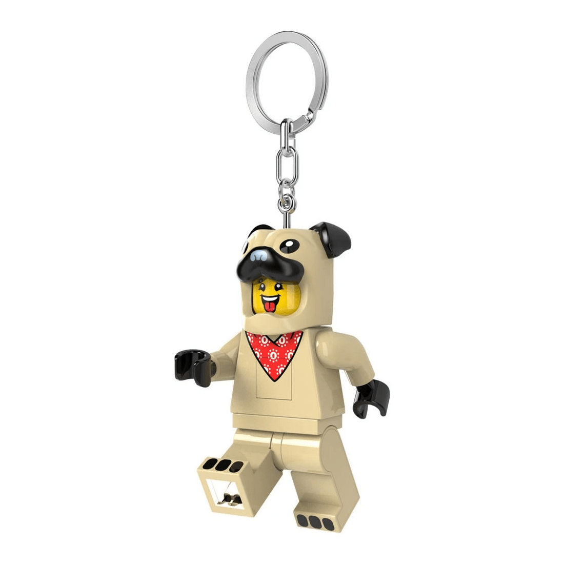 2 Lego Pug LEDLITE Keyring, 2 of 6