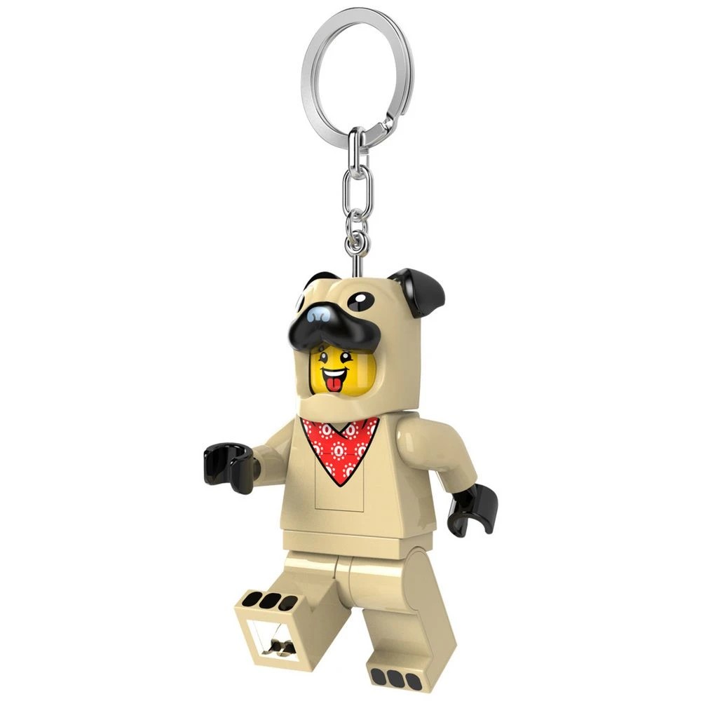 2 Lego Pug LEDLITE Keyring, 2 of 6