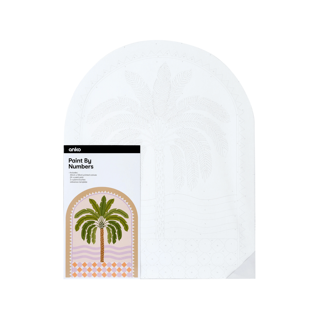 1 Paint by Numbers - Arch Palm, 1 of 3