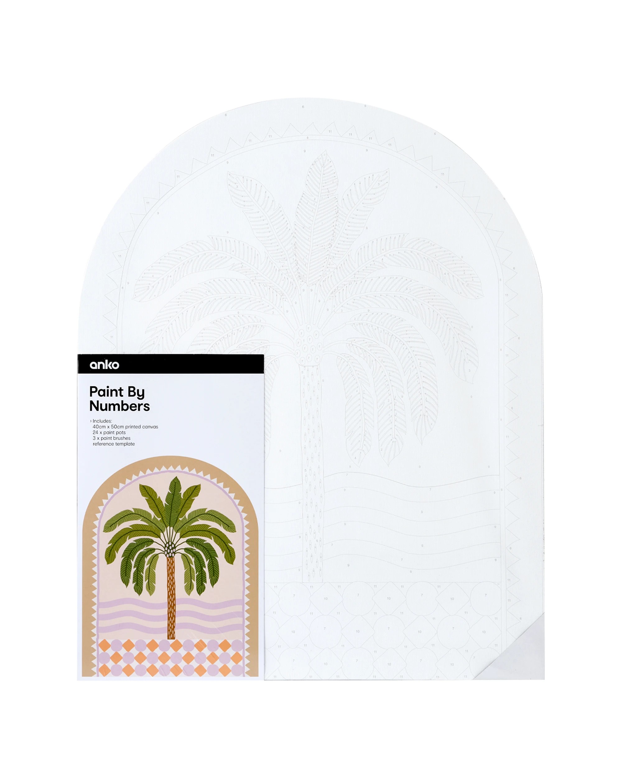 1 Paint by Numbers - Arch Palm, 1 of 3
