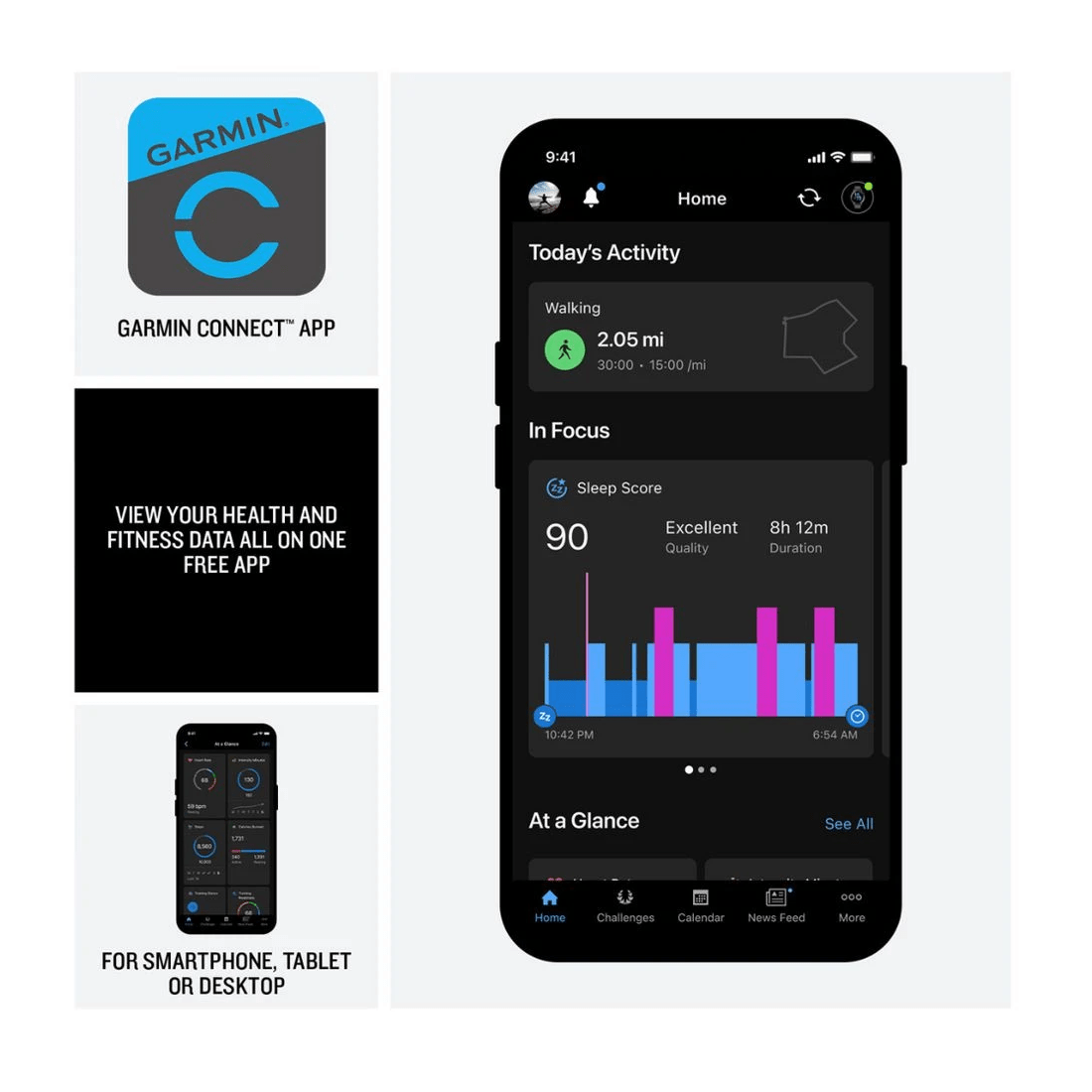 5 Garmin Venu 4 41mm Smartwatch Slate with Black Band, 5 of 6