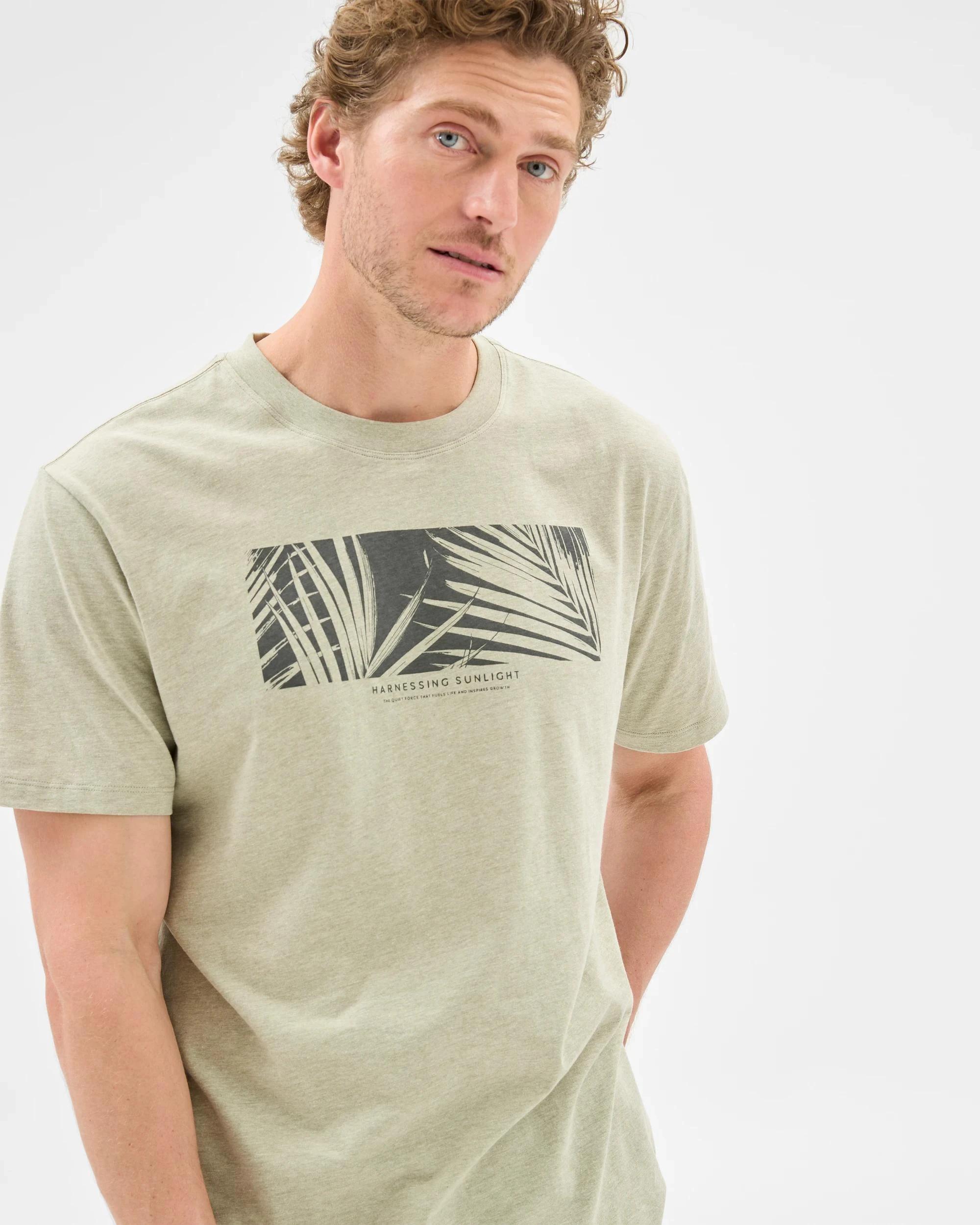 2 Target Australian Cotton Blend T-Shirt SEAGRASS MARLE, 2 of 6