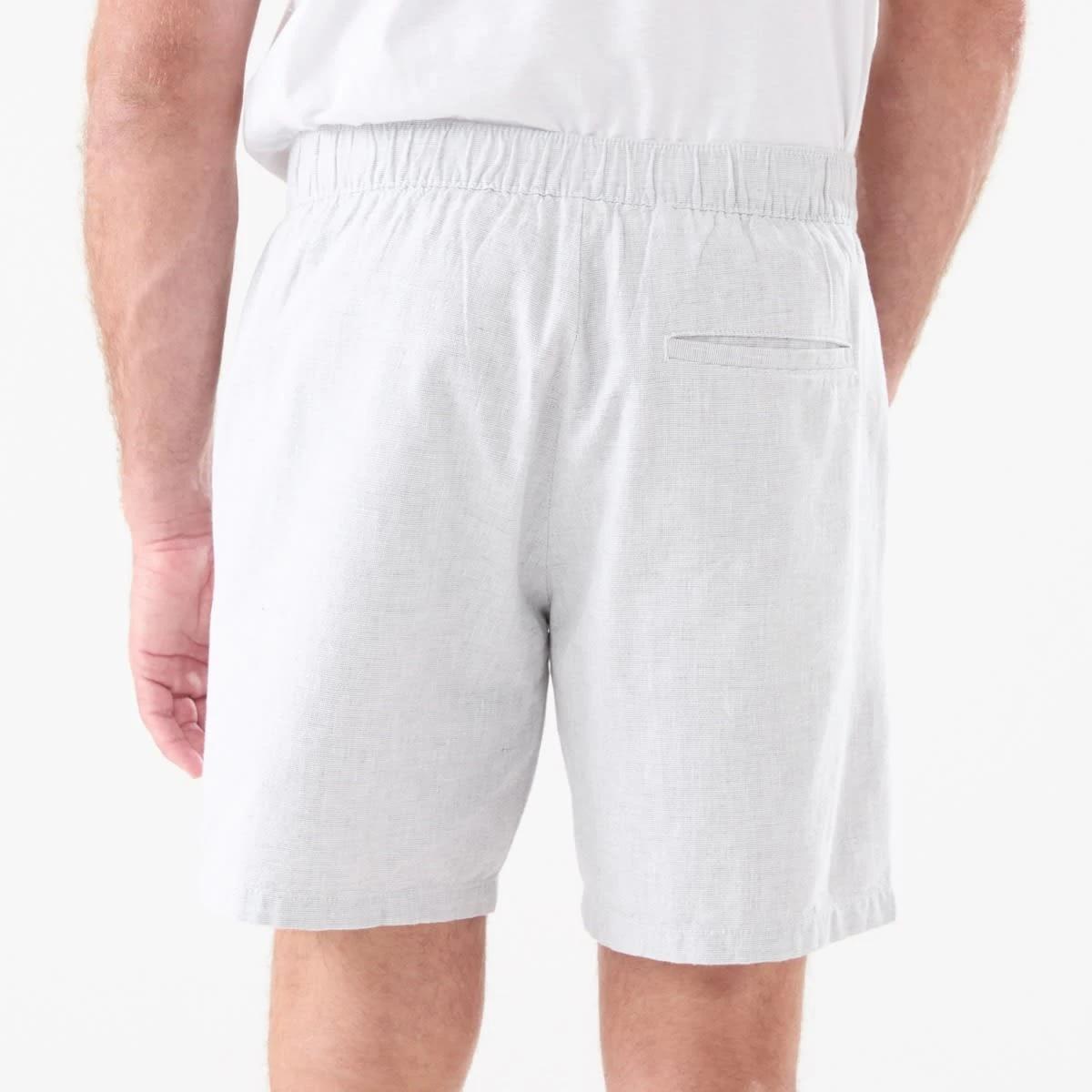 3 Textured Bermuda Shorts GREY WHITE END ON END, 3 of 6