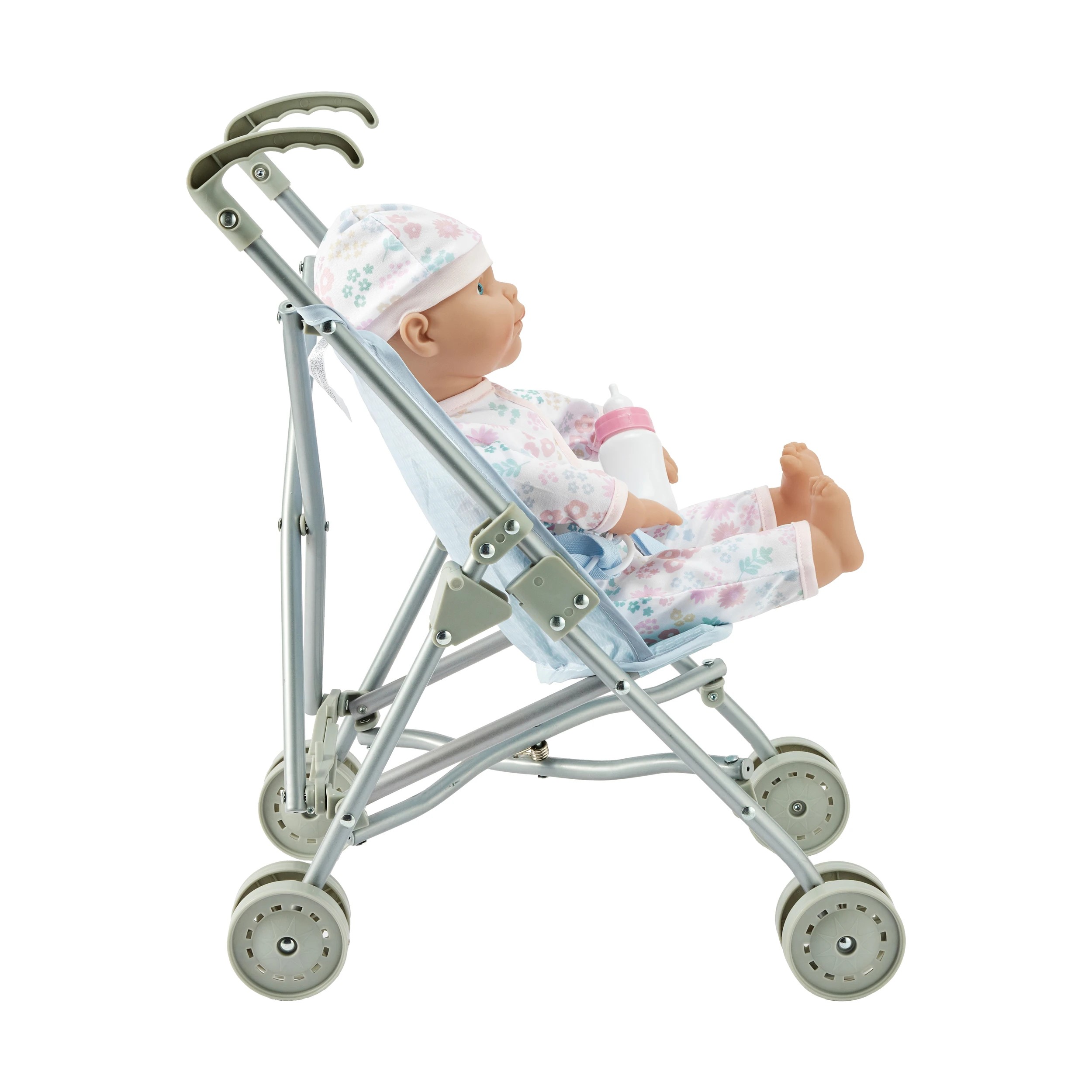 4 3 Piece Baby Doll Stroller Set, 4 of 10