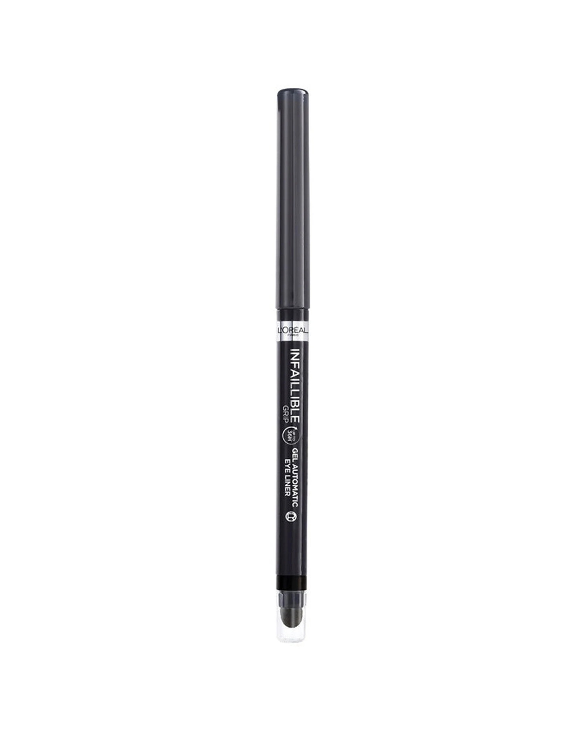 1 L'Oreal Paris Infallible Grip Gel Automatic Liner Waterproof 36hr Taupe - Grey, 1 of 3
