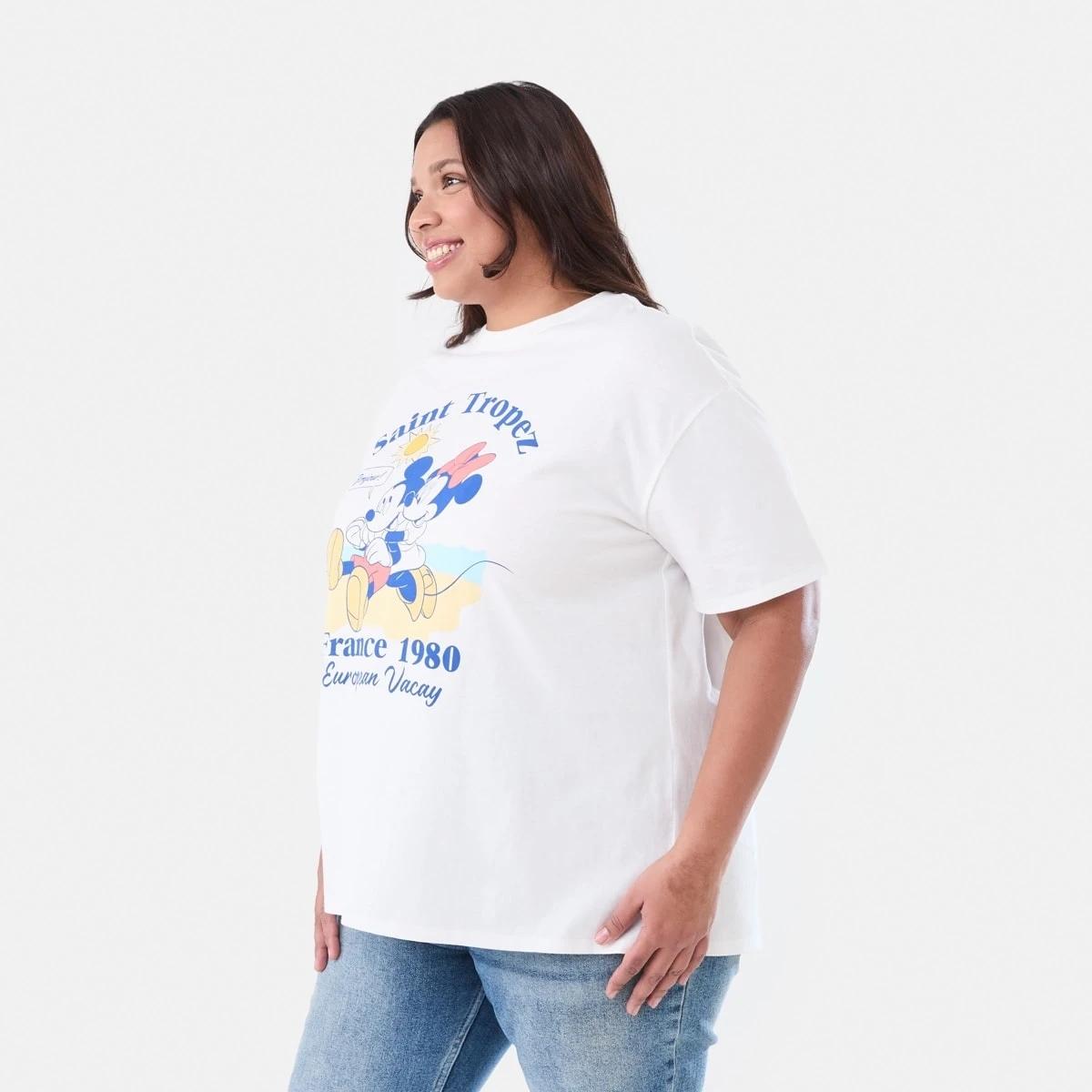 2 Curve Minnie License Short Sleeve T-shirt MINNIE VACAY, 2 of 6