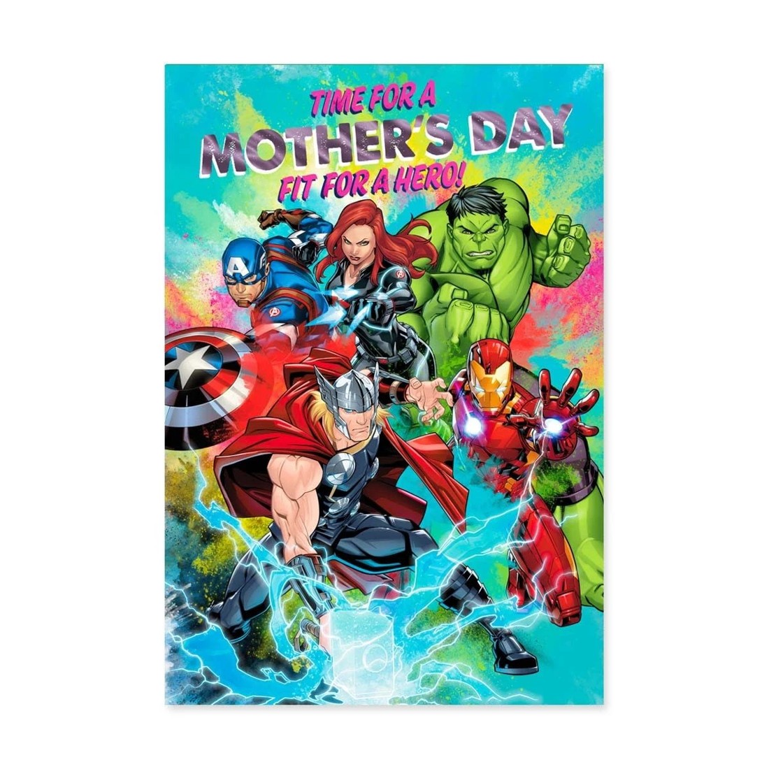 3 Hallmark Marvel Avengers Mother's Day Card - Fit For A Hero, 3 of 3
