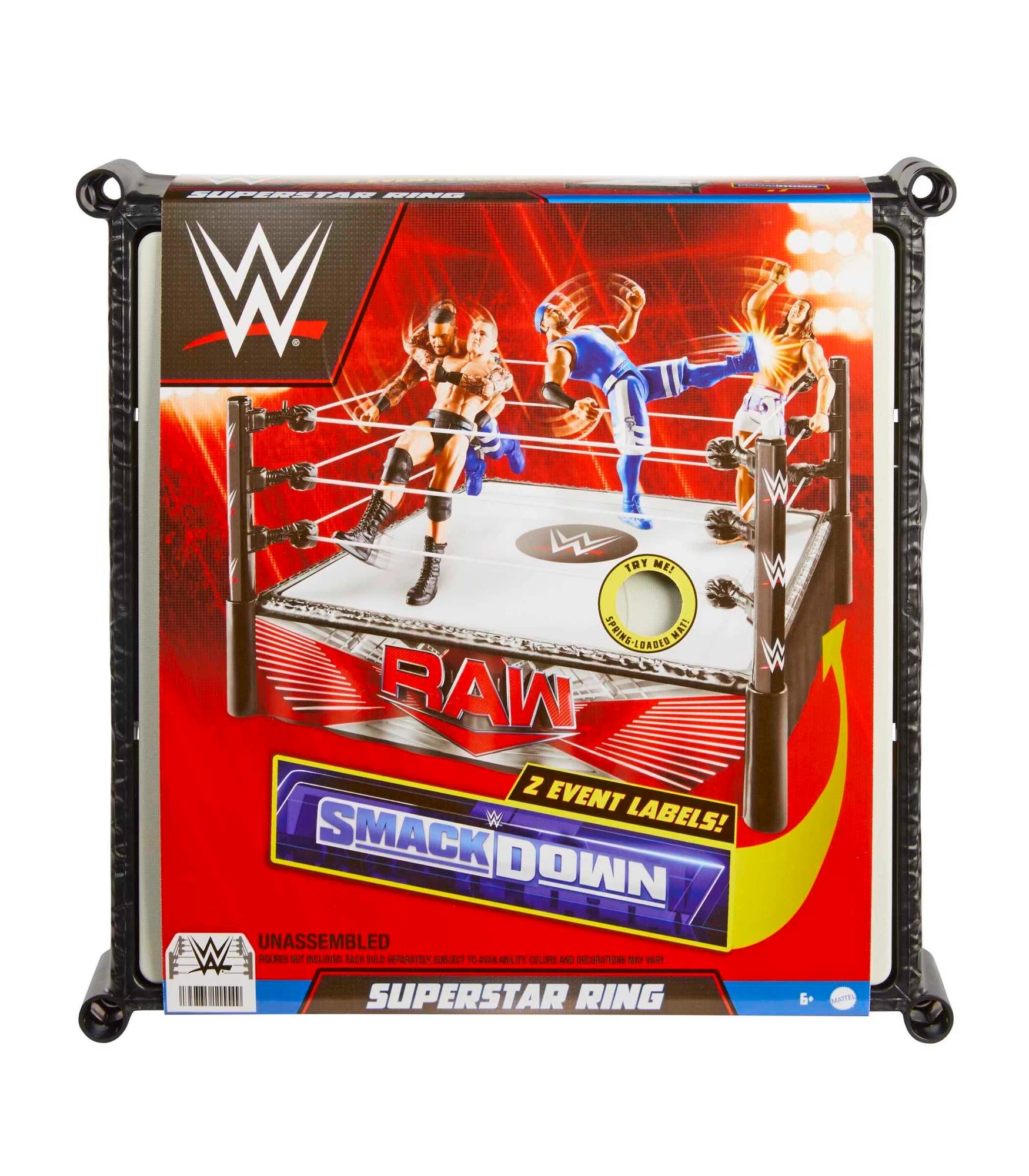 1 WWE Superstar Ring - Red, 1 of 4
