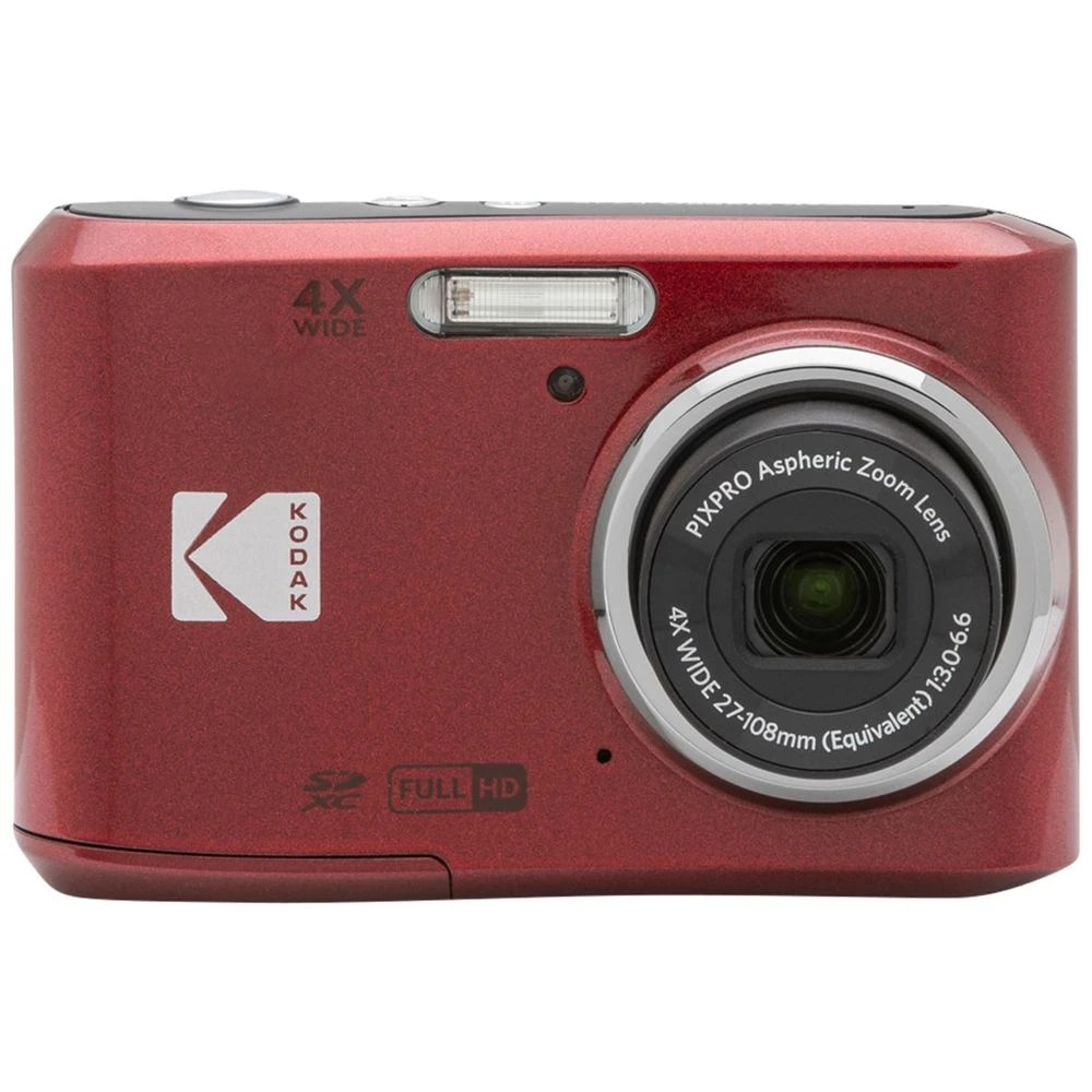 1 Kodak FZ45 16MP Digital Camera Red, 1 of 9