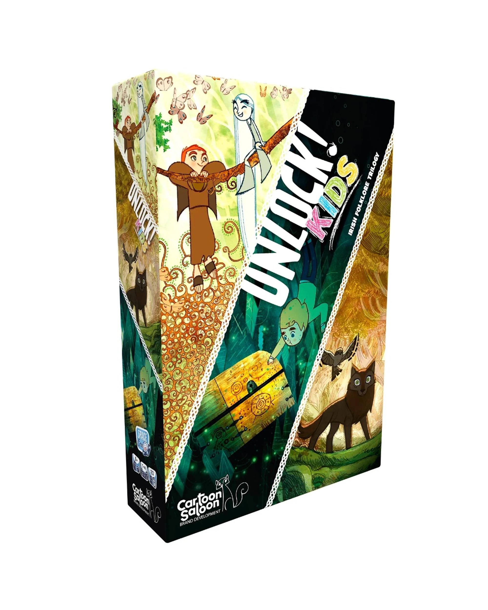 1 Unlock! Kids Irish Mythology Trilogy Card Game, 1 of 2