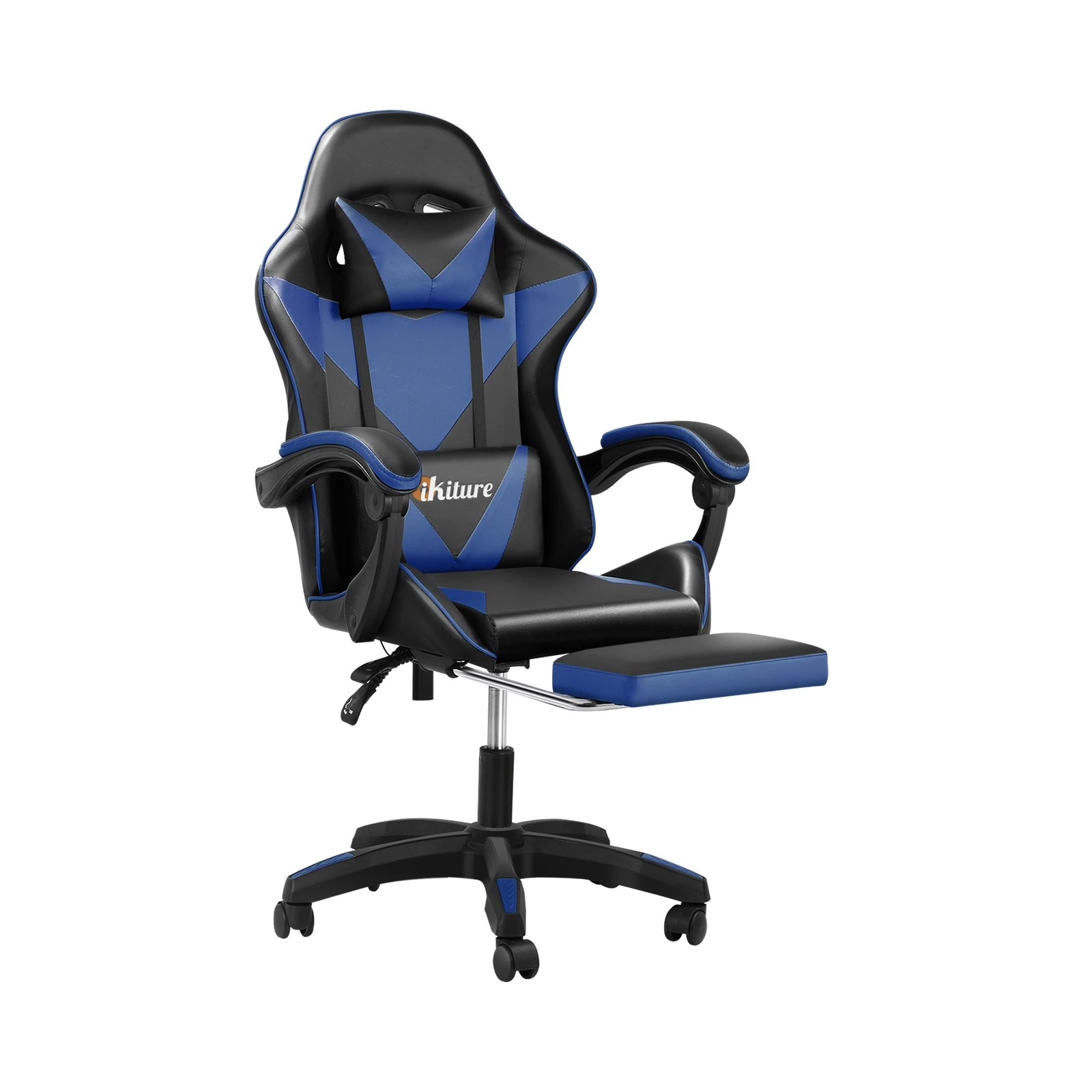 1 Oikiture Massage Gaming Office Chair Recliner
 - Multi, 1 of 10