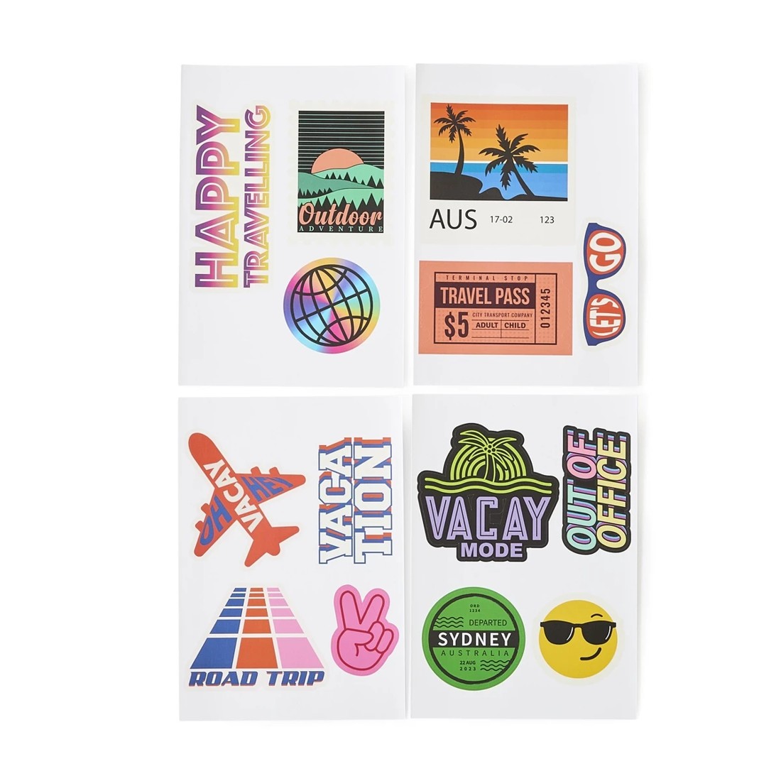 2 Travel Stickers - Assorted, 2 of 10