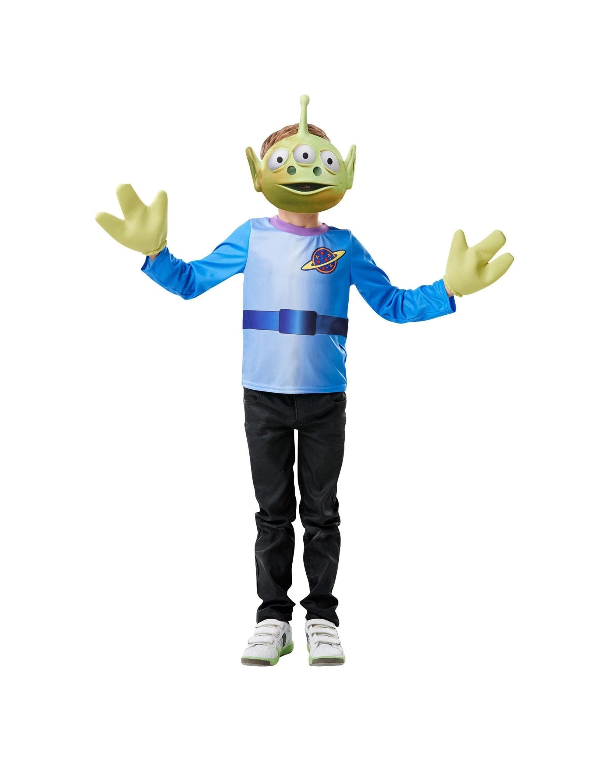 1 Disney Pixar Toy Story Alien Child Costume Size 3-6 Years, 1 of 3