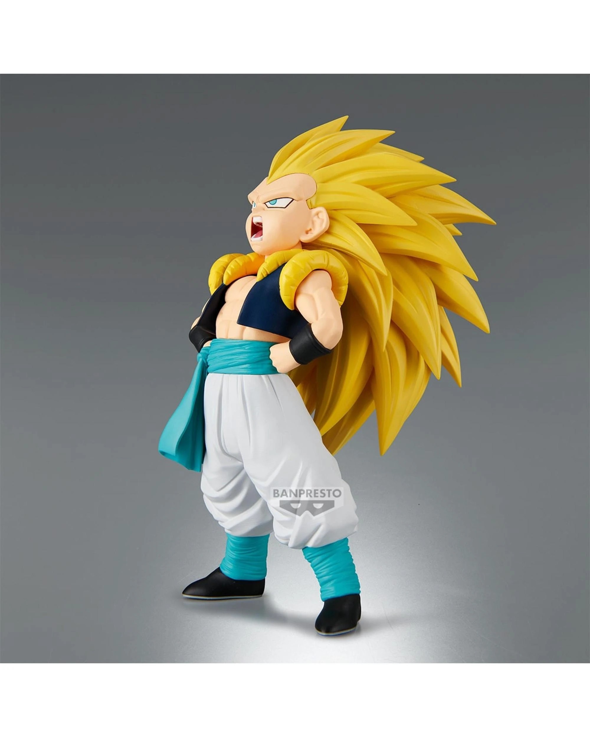 5 Banpresto Solid Edge Works Dragon Ball Z Super Saiyan 3 Gotenks Figure, 5 of 5