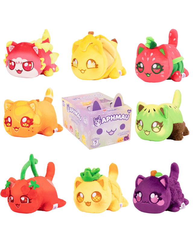 15cm Aphmau MeeMeows Mystery Plush Toy: Fruit - Asso