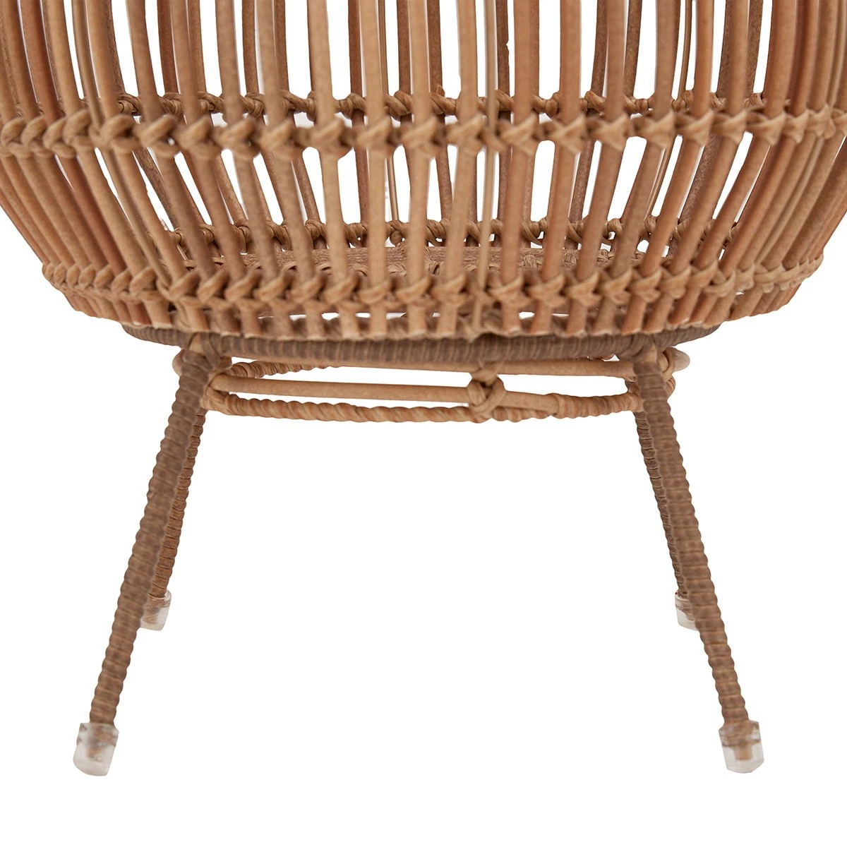 7 Rattan Look Pot Holder with Stand, 7 of 8