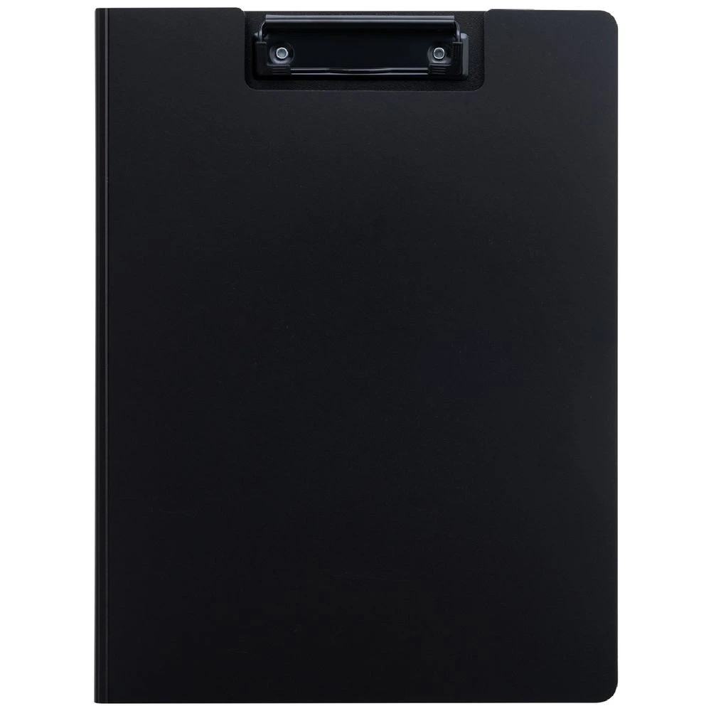 1 J.Burrows Antibacterial A4 Clipfolder Black, 1 of 3