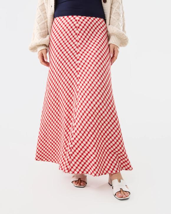 A-line Midi Skirt