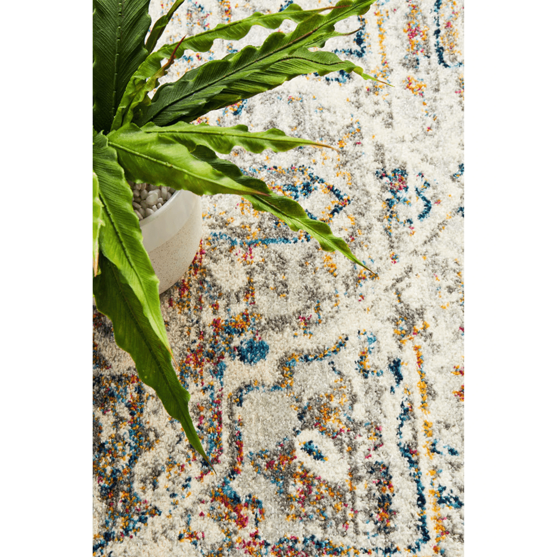 8 Rug Culture Century 911 Silver Round Rug — 150 cm, Power-loomed Polypropylene - Assorted, 8 of 9