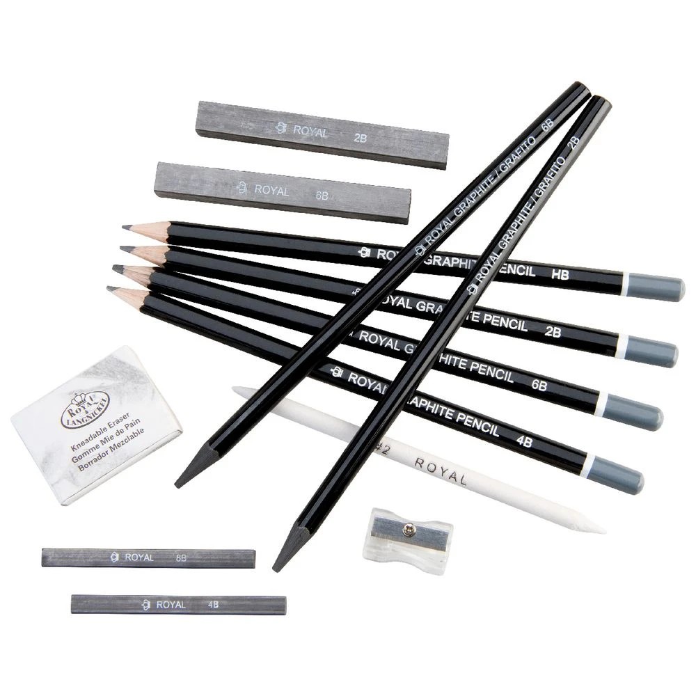 5 Royal & Langnickel Sketching Set 14 Piece, 5 of 6