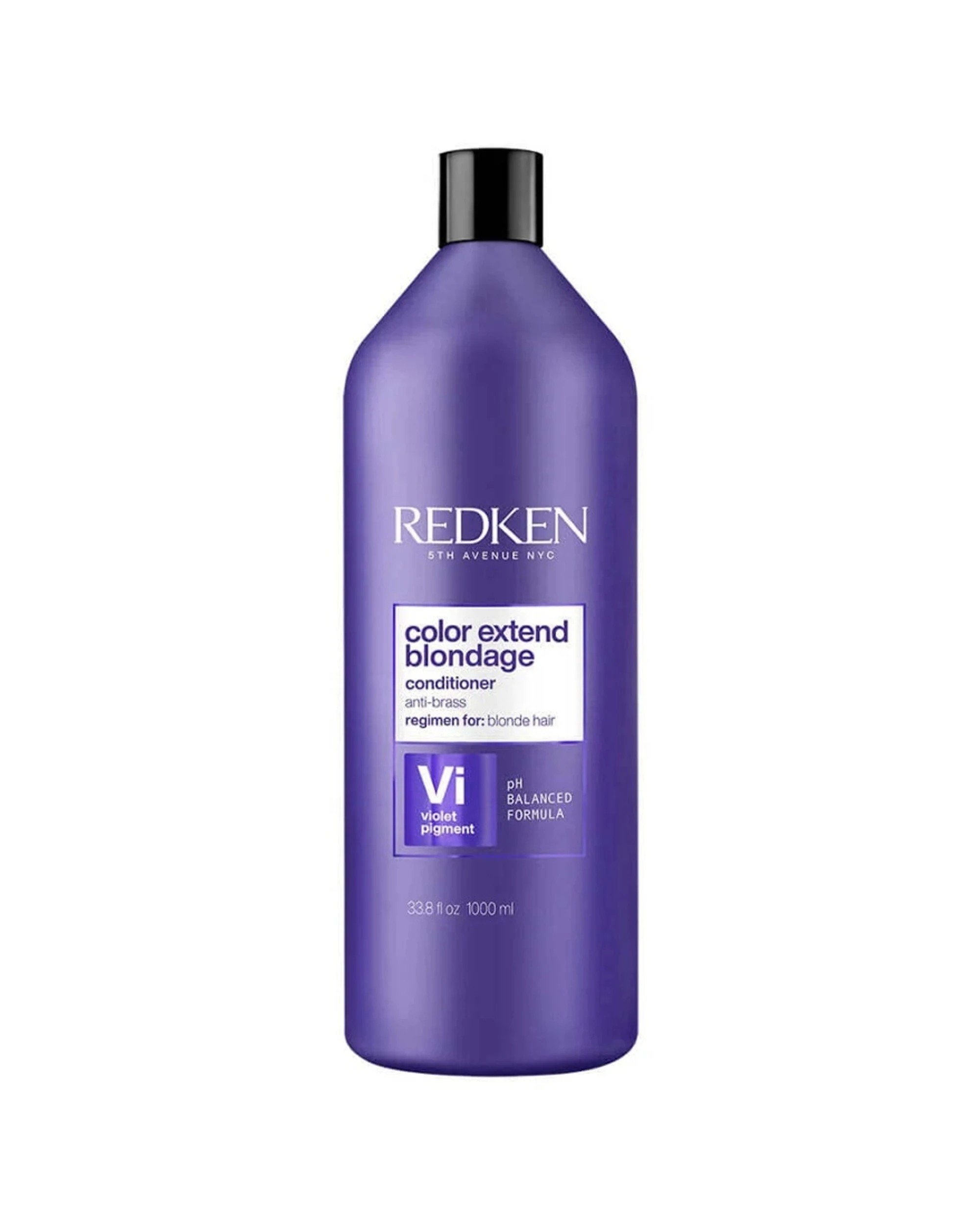 1 Redken Prescriptive Haircare Colour Extend Blondage Conditioner Anti Brass 1000ml - Purple, 1 of 1