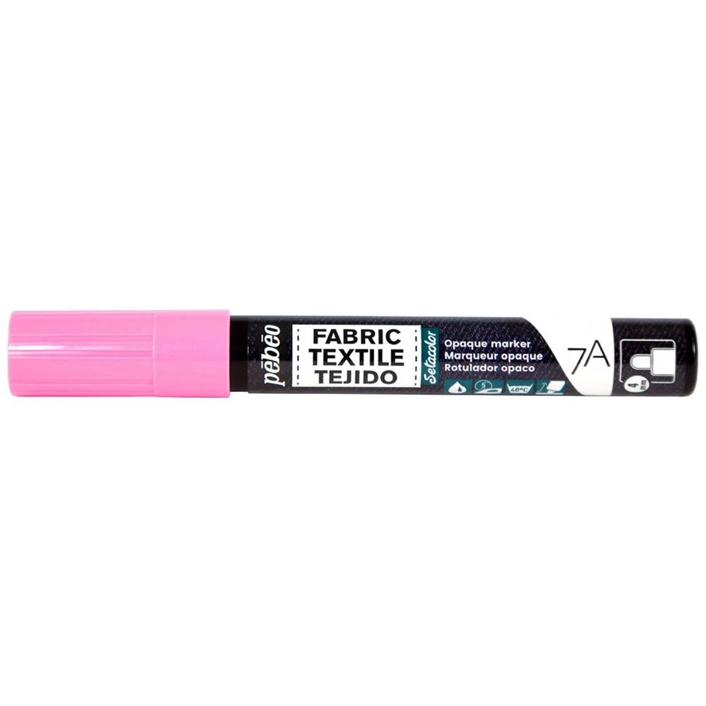 1 Pebeo 7A Opaque Marker 4mm Pink, 1 of 2