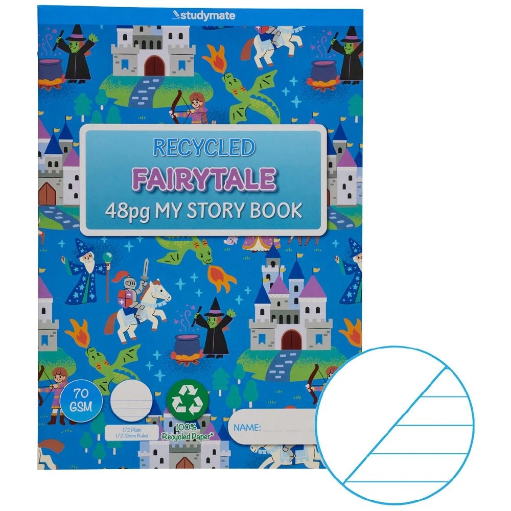 1 Studymate A4 12mm My Story Book 48 Page Recycled, 1 of 3