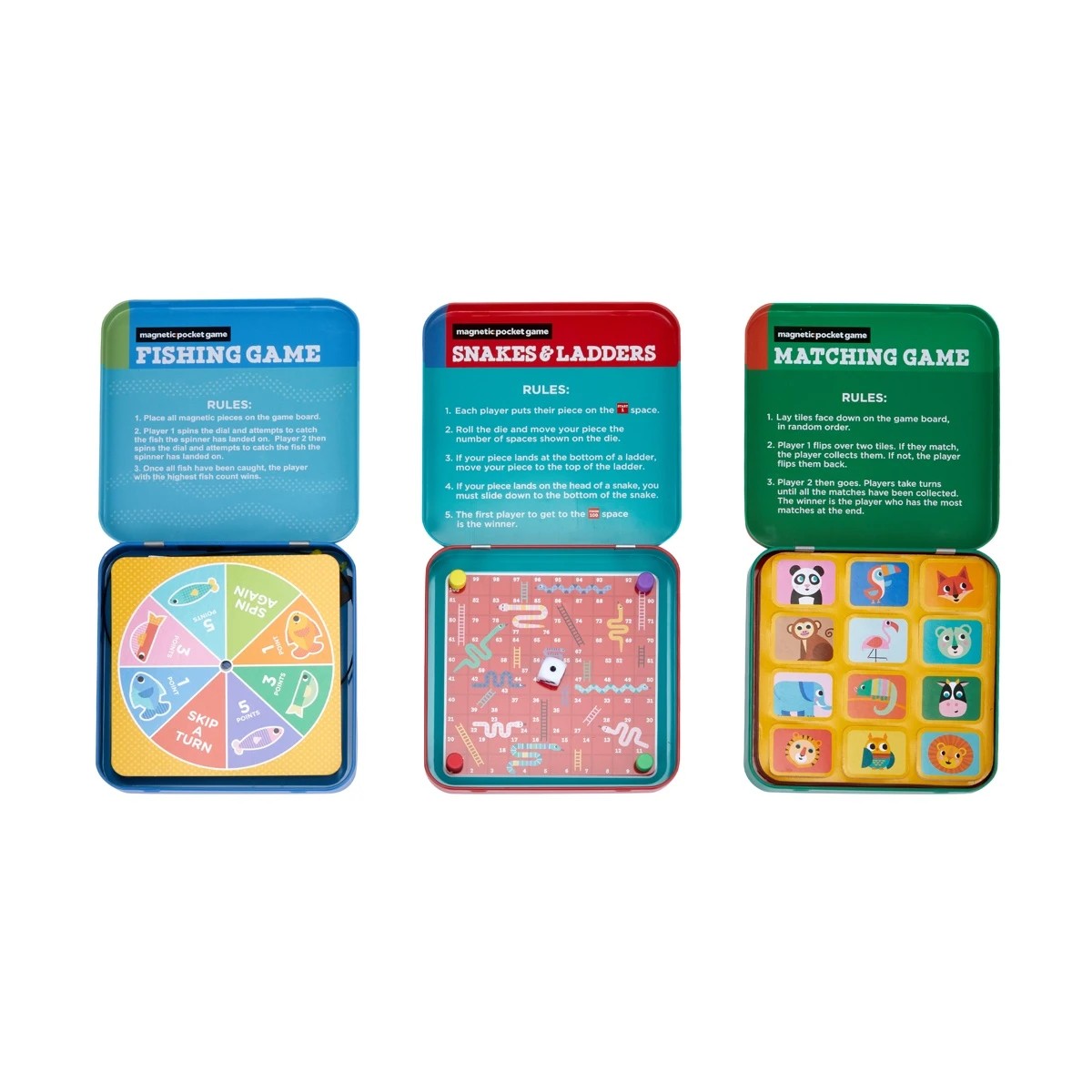 2 Magnetic Pocket Game - Assorted, 2 of 6