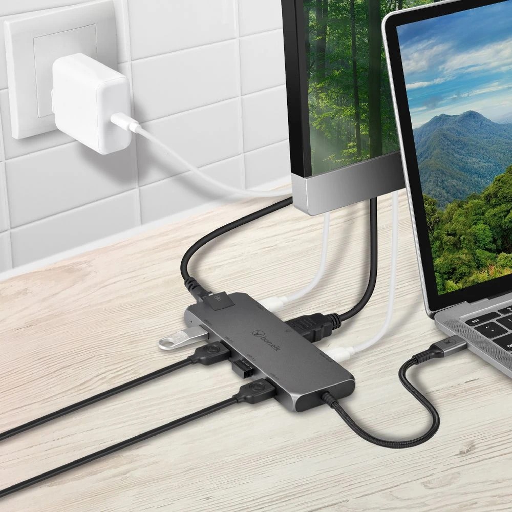 7 Bonelk Long-Life USB-C 8-in-1 Multiport Hub Space Grey, 7 of 7