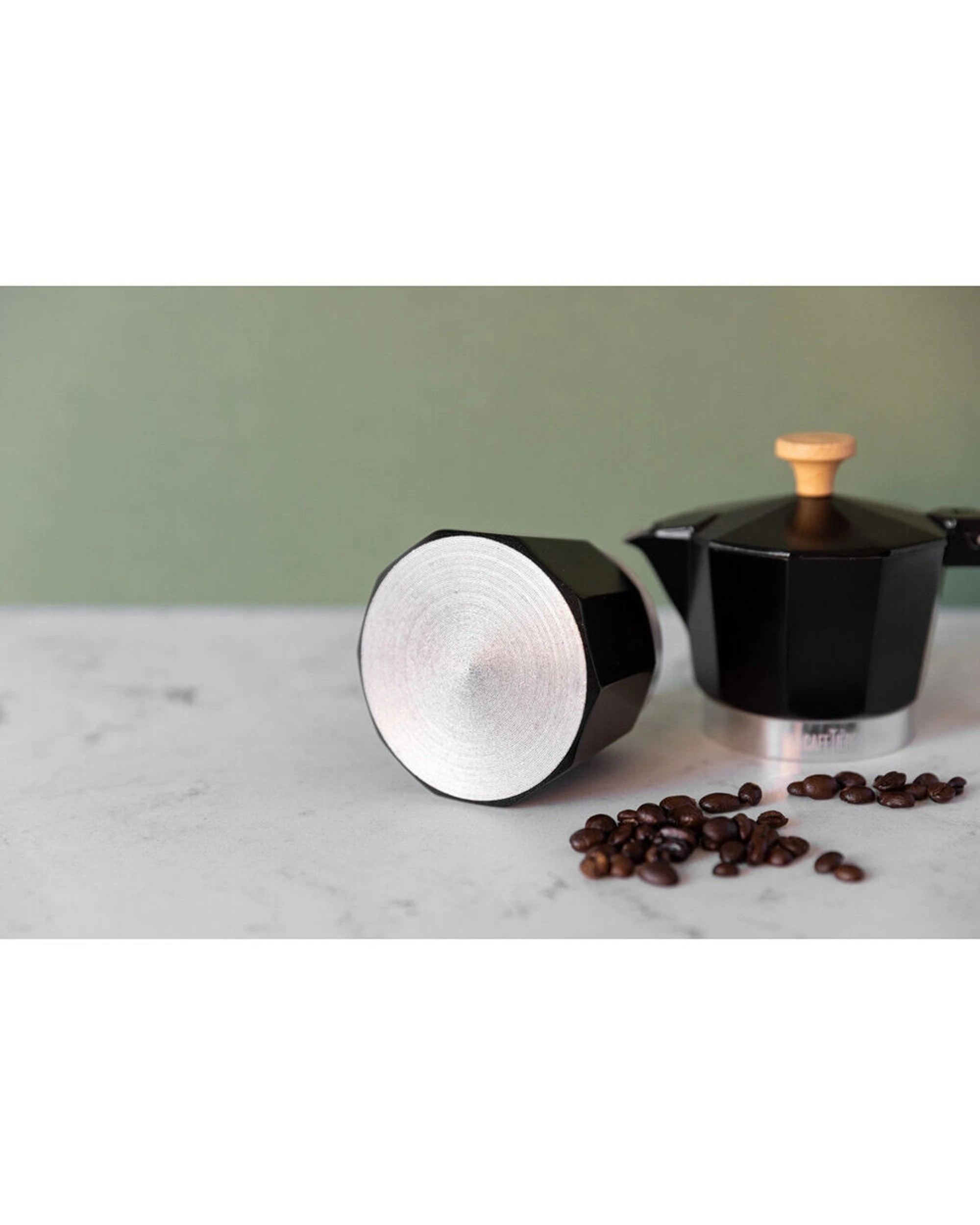 3 La Cafetiere Venice 3-Cup 150ml Espresso Maker Aluminum Coffee Pot - Black, 3 of 7