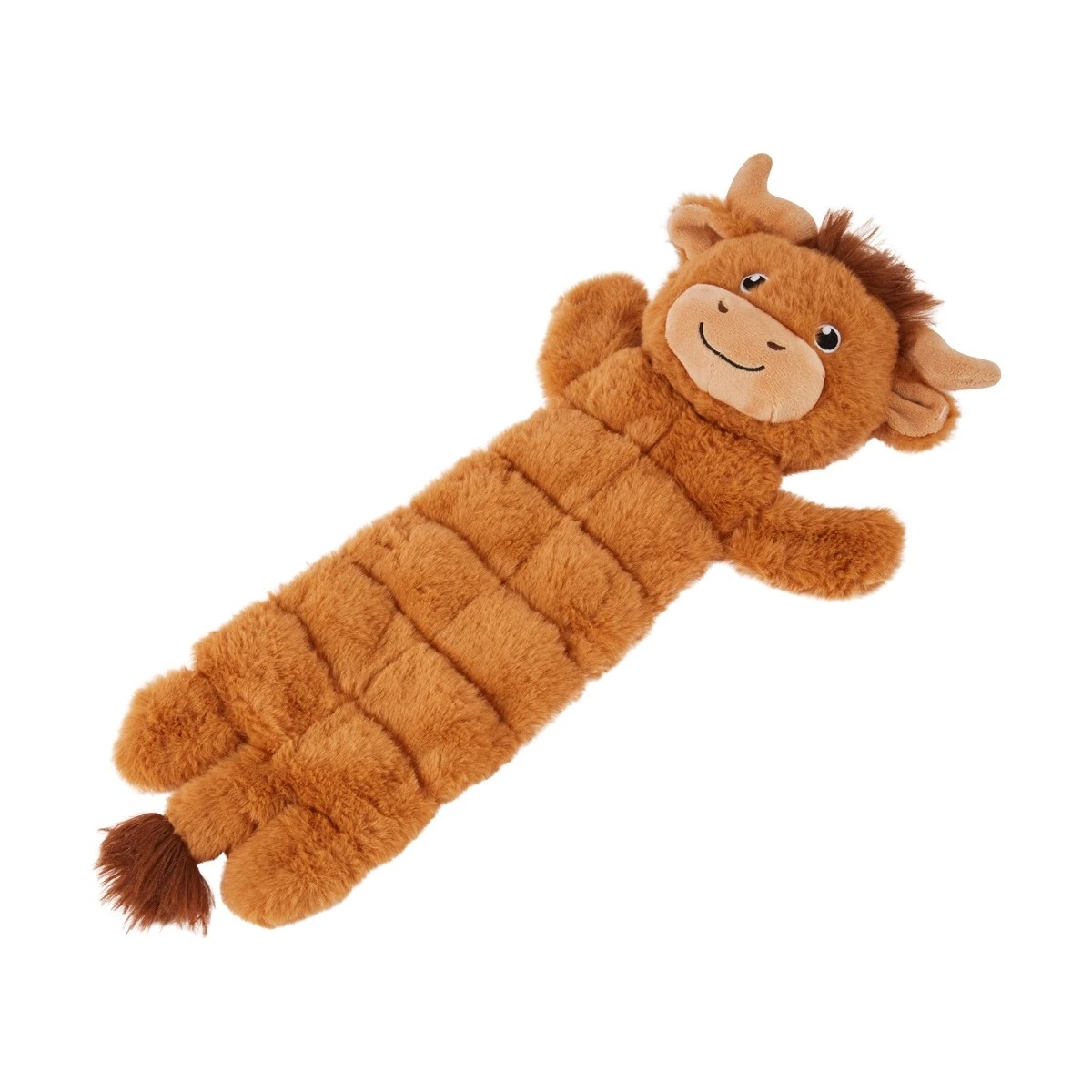 2 Pet Toy Plush Squeaker Cow, 2 of 5