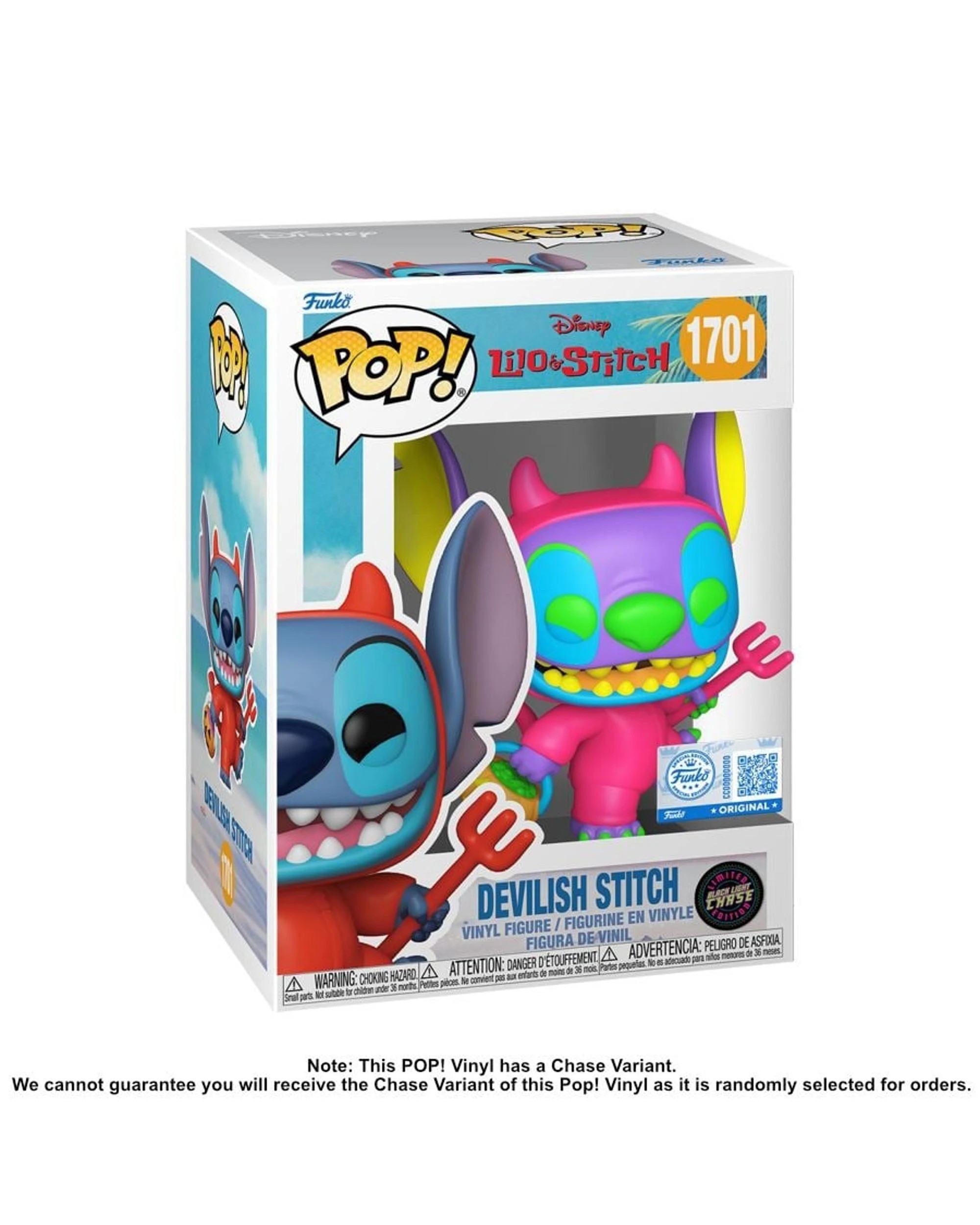 6 Disney Lilo and Stitch Devilish Stitch Funko POP! Vinyl, 6 of 6