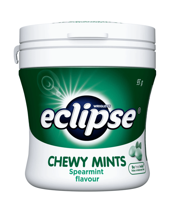 Wrigley's Eclipse Spearmint Flavour Chewy Mints 93g