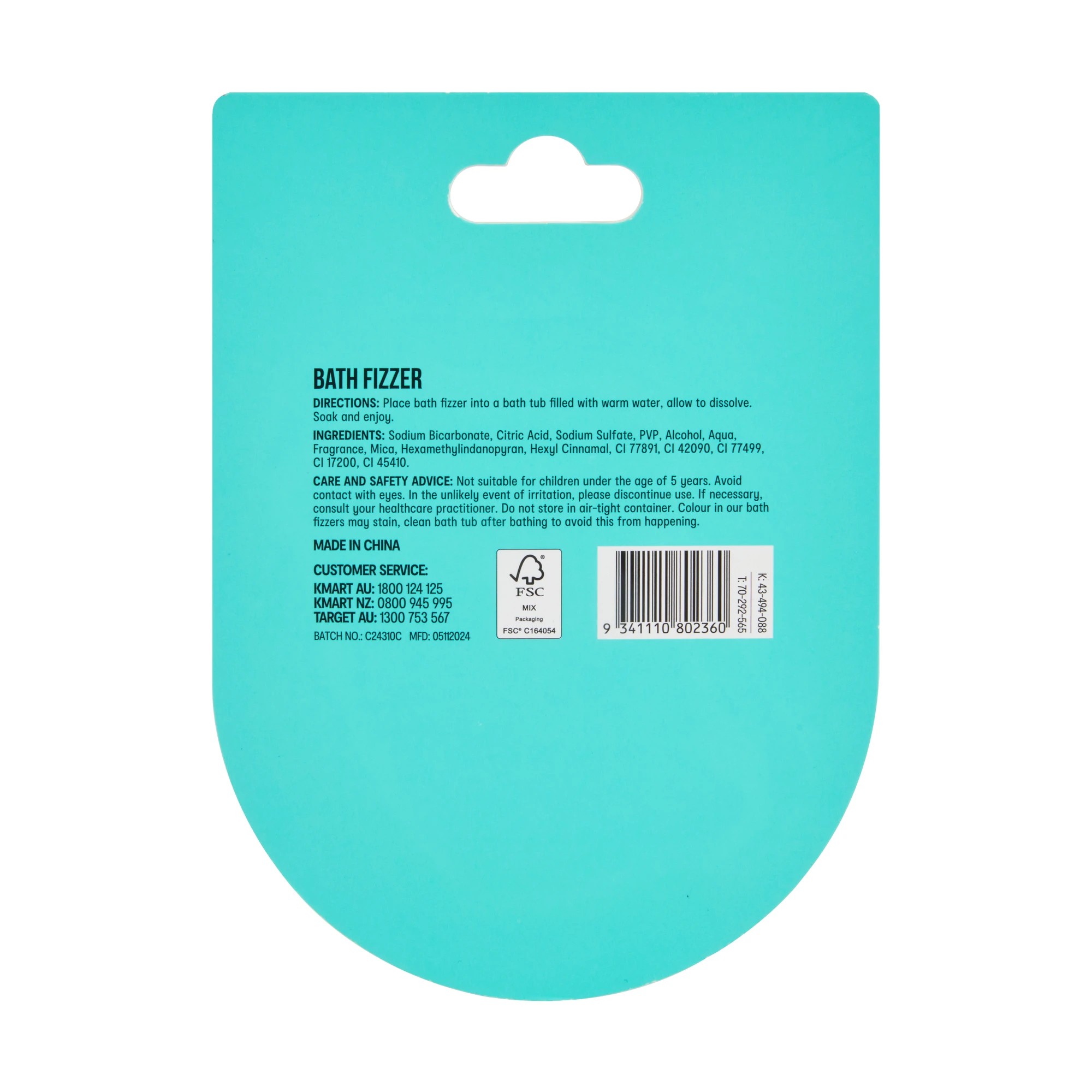 7 OXX Bodycare Spa Fizz Bath Fizzer 100g - Berry Burst Scented, 7 of 7