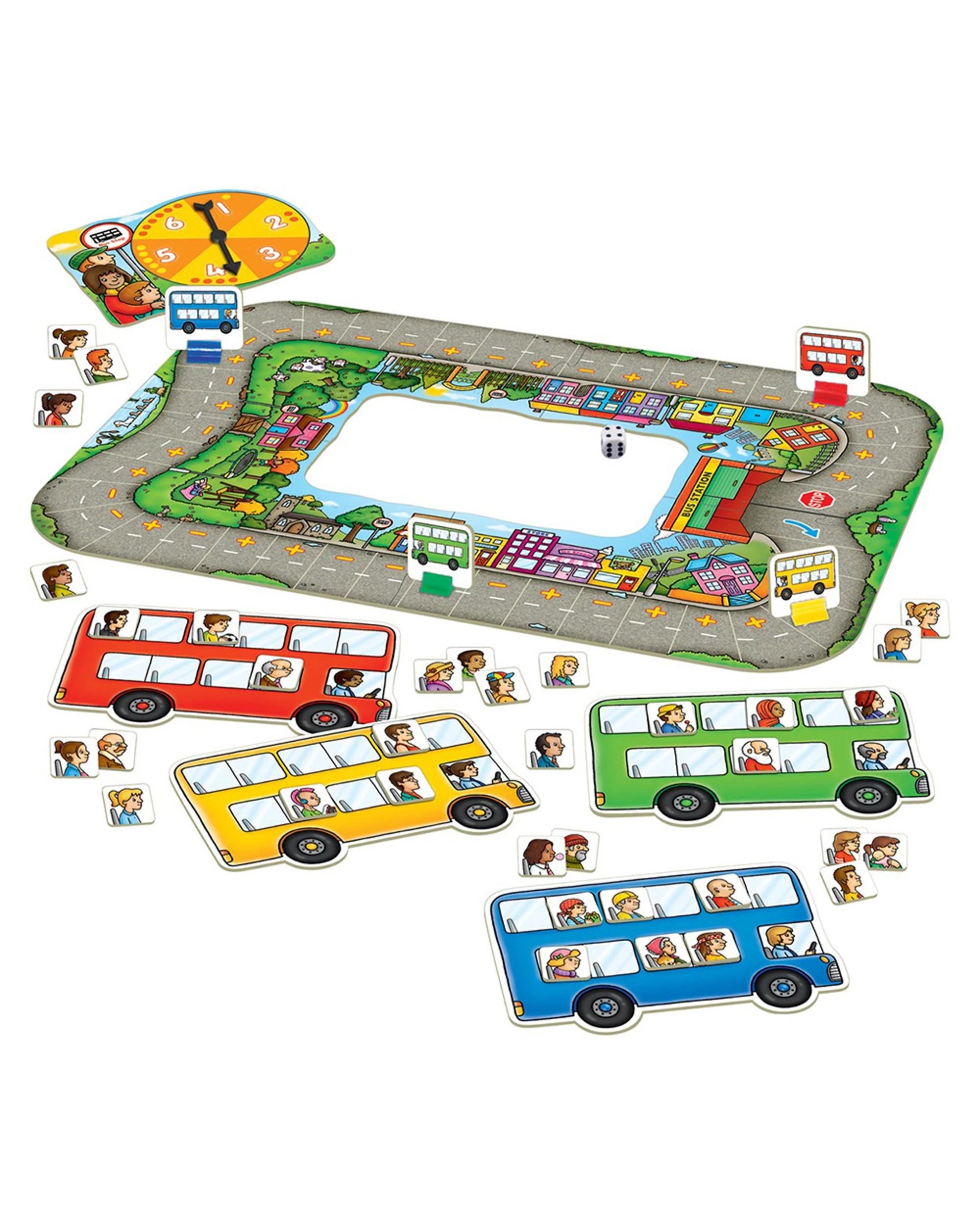 2 Orchard Toys Bus Stop Board Game, 2 of 2