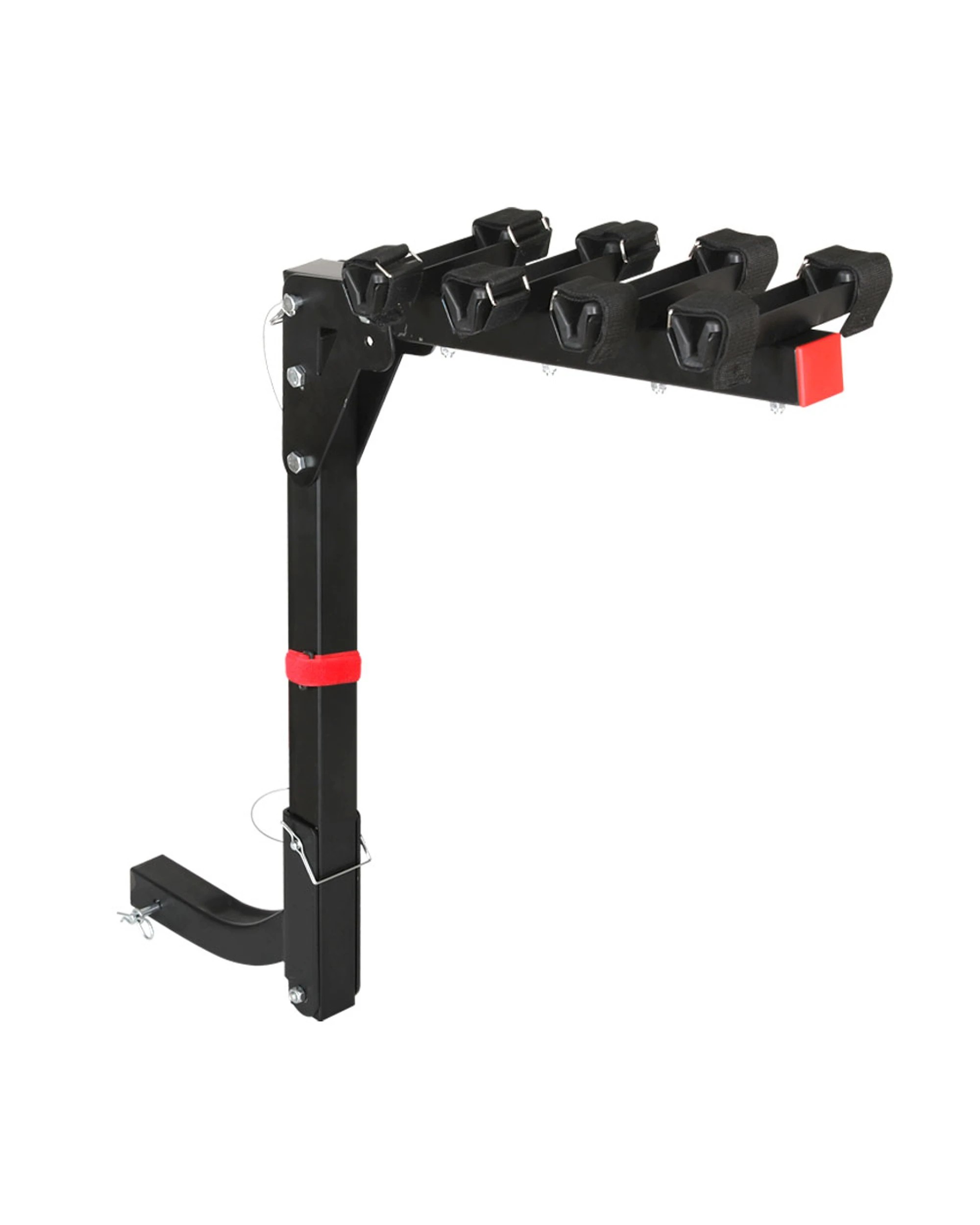 1 Giantz 4-Bike Hitch Mount Foldable Carrier (2") - Black, 1 of 7