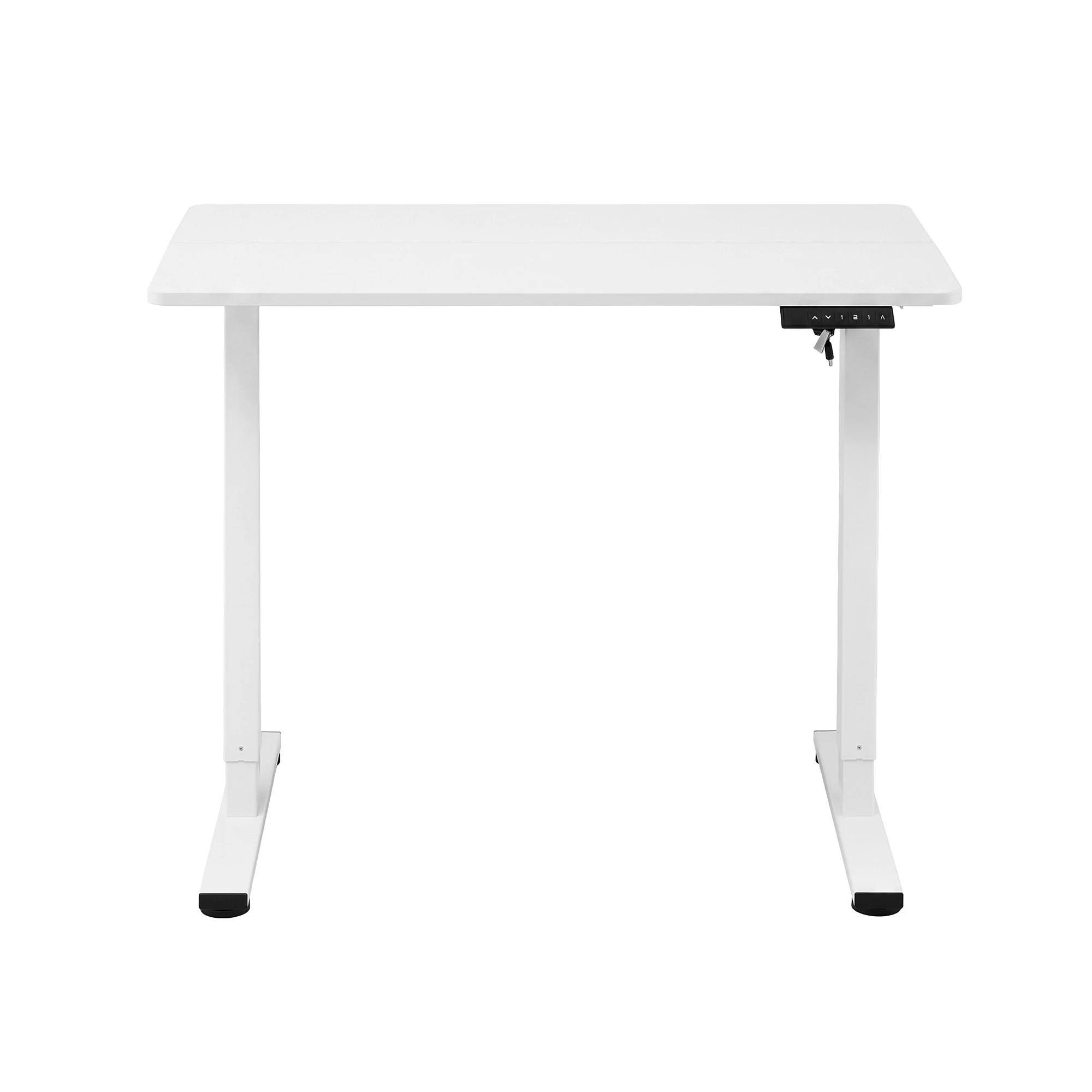 3 Artiss Standing Desk Electric Adjustable Ergonomic Office Table 100cm - White, 3 of 9