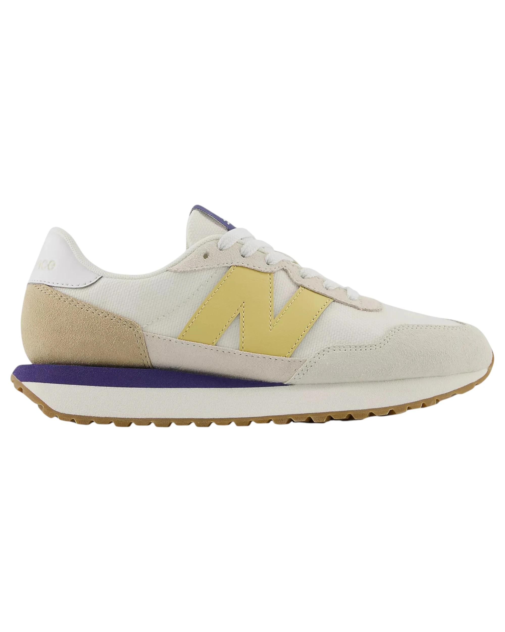 1 New Balance Womens 237 Athletic Shoes CREAM MULTI, 1 of 5