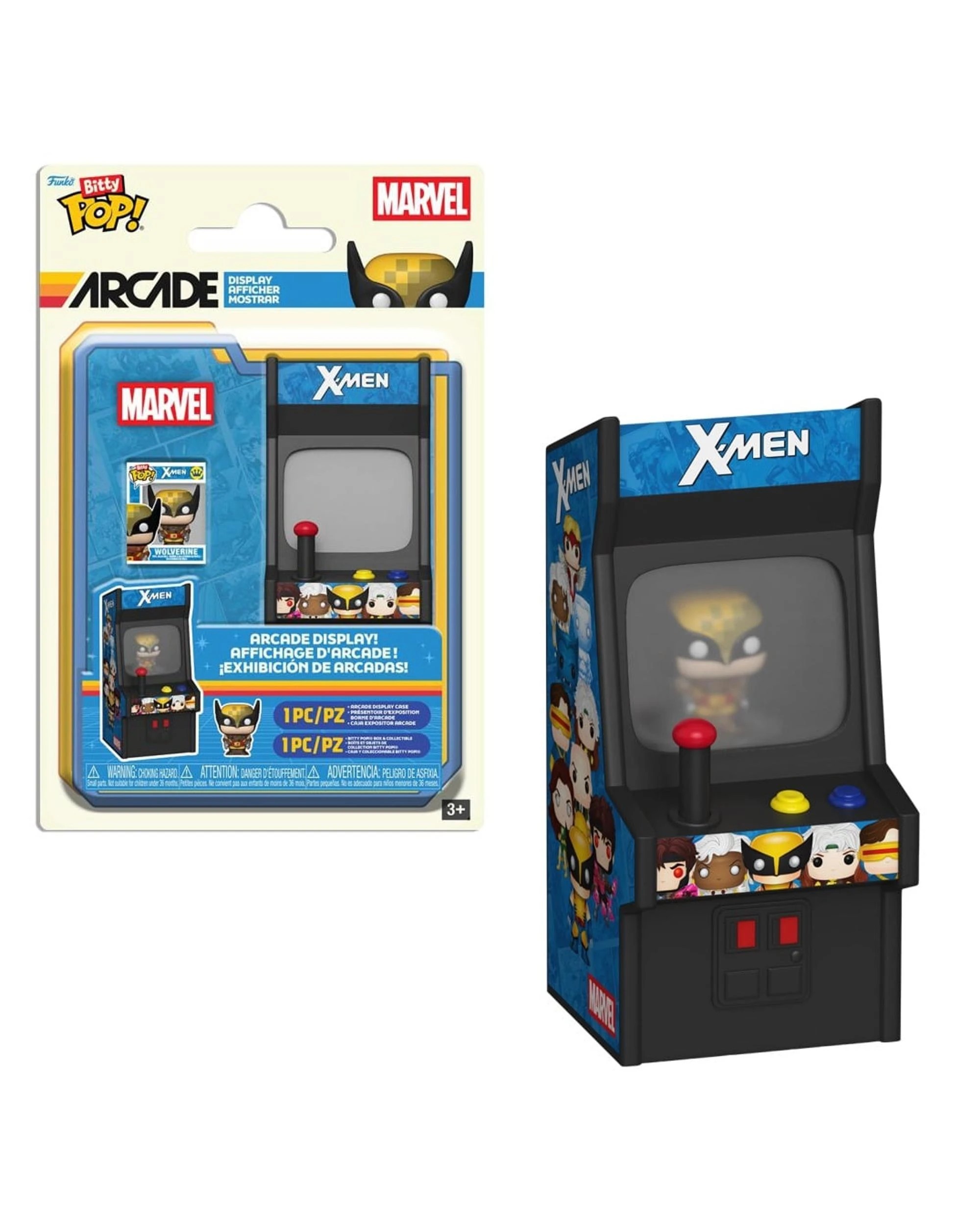 1 Marvel X-Men Wolverine Arcade Bitty POP! Funko POP! Vinyl, 1 of 6