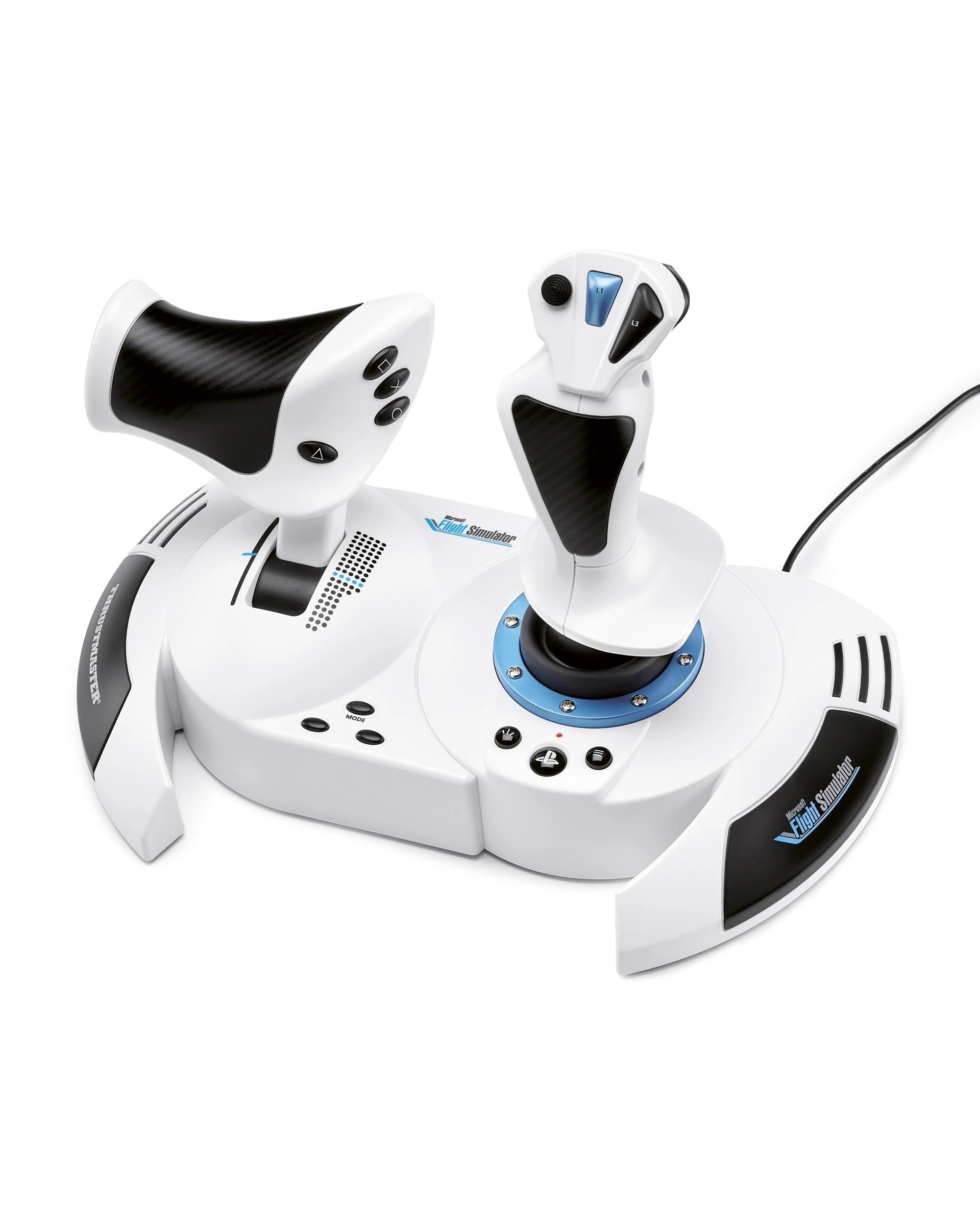 5 Thrustmaster T.Flight Hotas 5 Microsoft Flight Simulator Edition Controller for PS5, PS4, PC - White, 5 of 7
