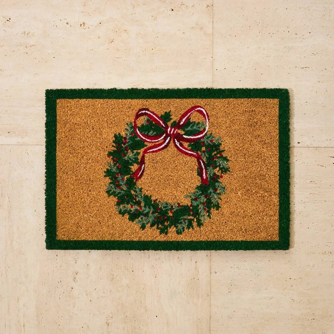 2 Wreath Door Mat - 60cm x 40cm, 2 of 5