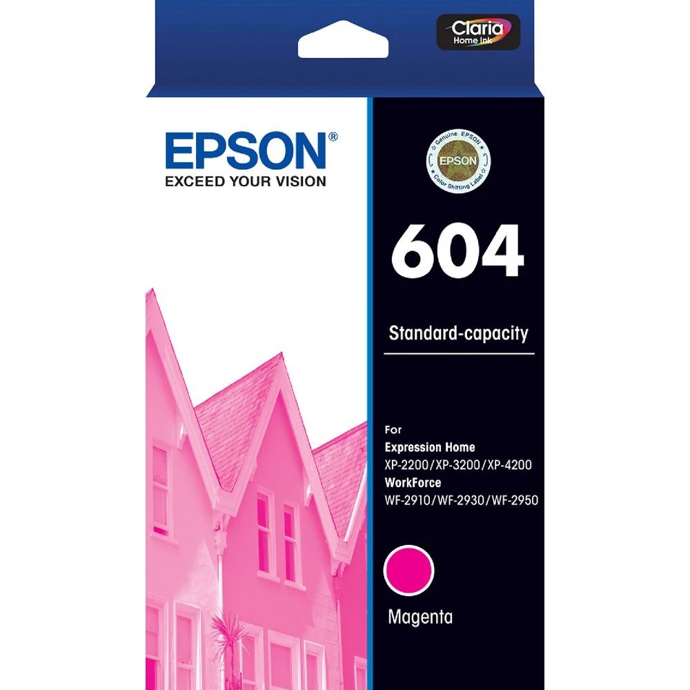 1 Epson 604 Ink Cartridge Magenta, 1 of 1