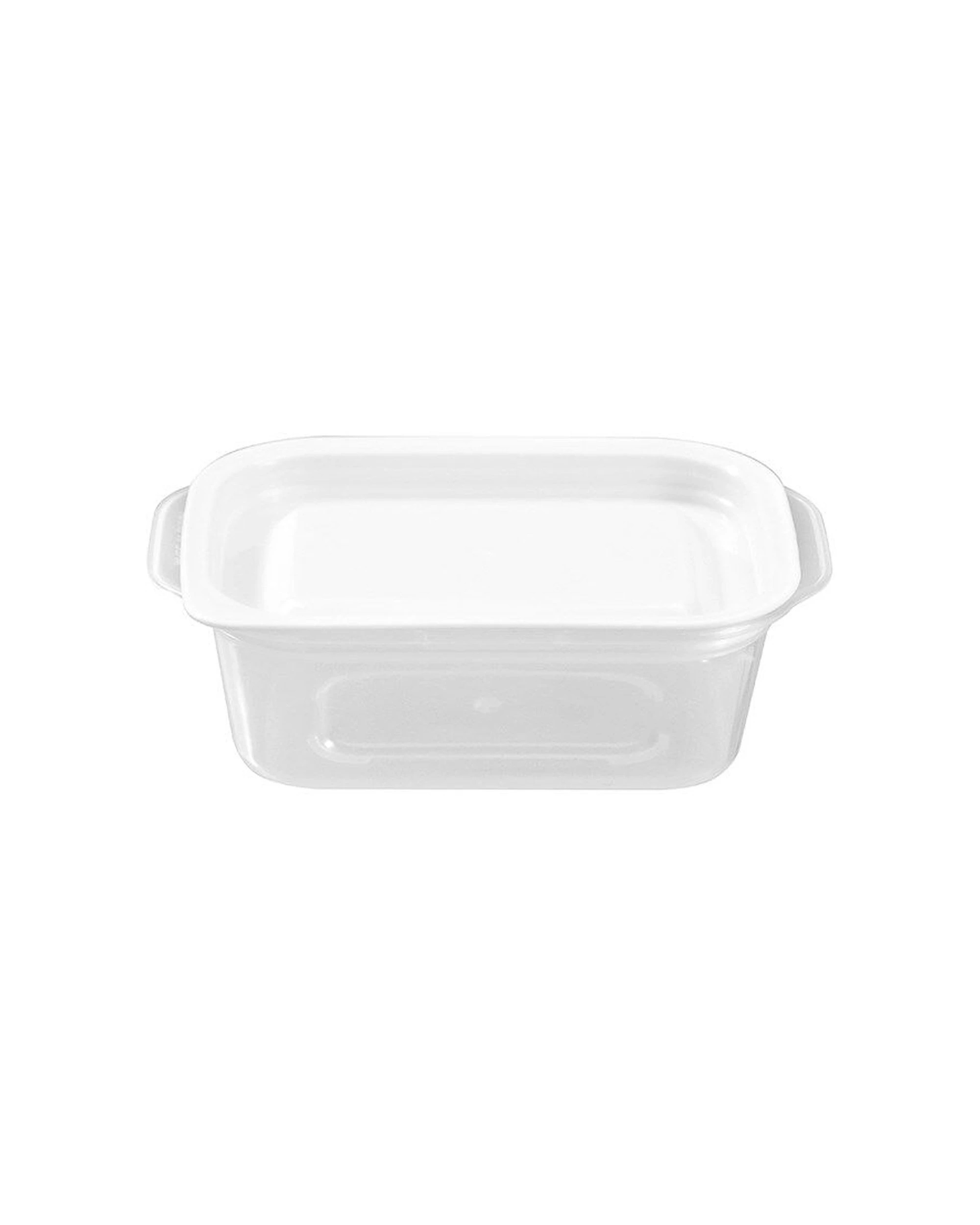 5 Lemon & Lime 12x 4PC Reusable Portable Rectangular Lunch Snack Container Set - White, 5 of 6